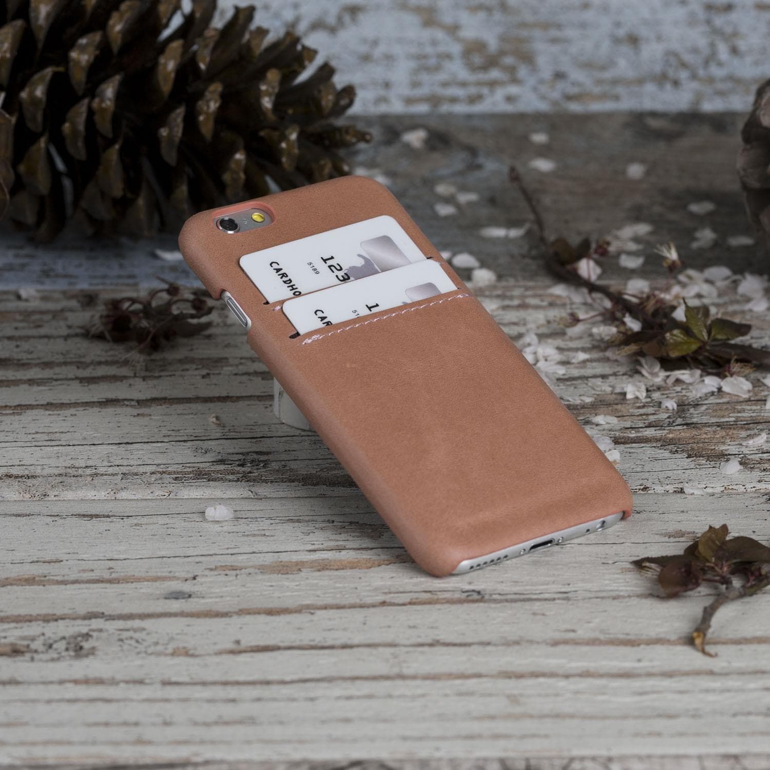 Étui en cuir Ultimate Jacket pour iPhone 6/6S avec porte-cartes