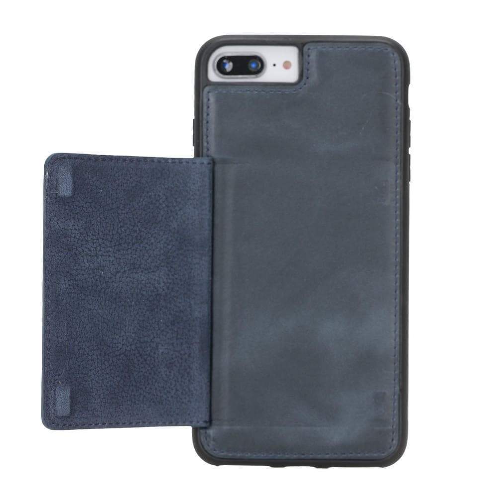 Étui en cuir avec support flexible pour iPhone 7 Plus / iPhone 8 Plus
