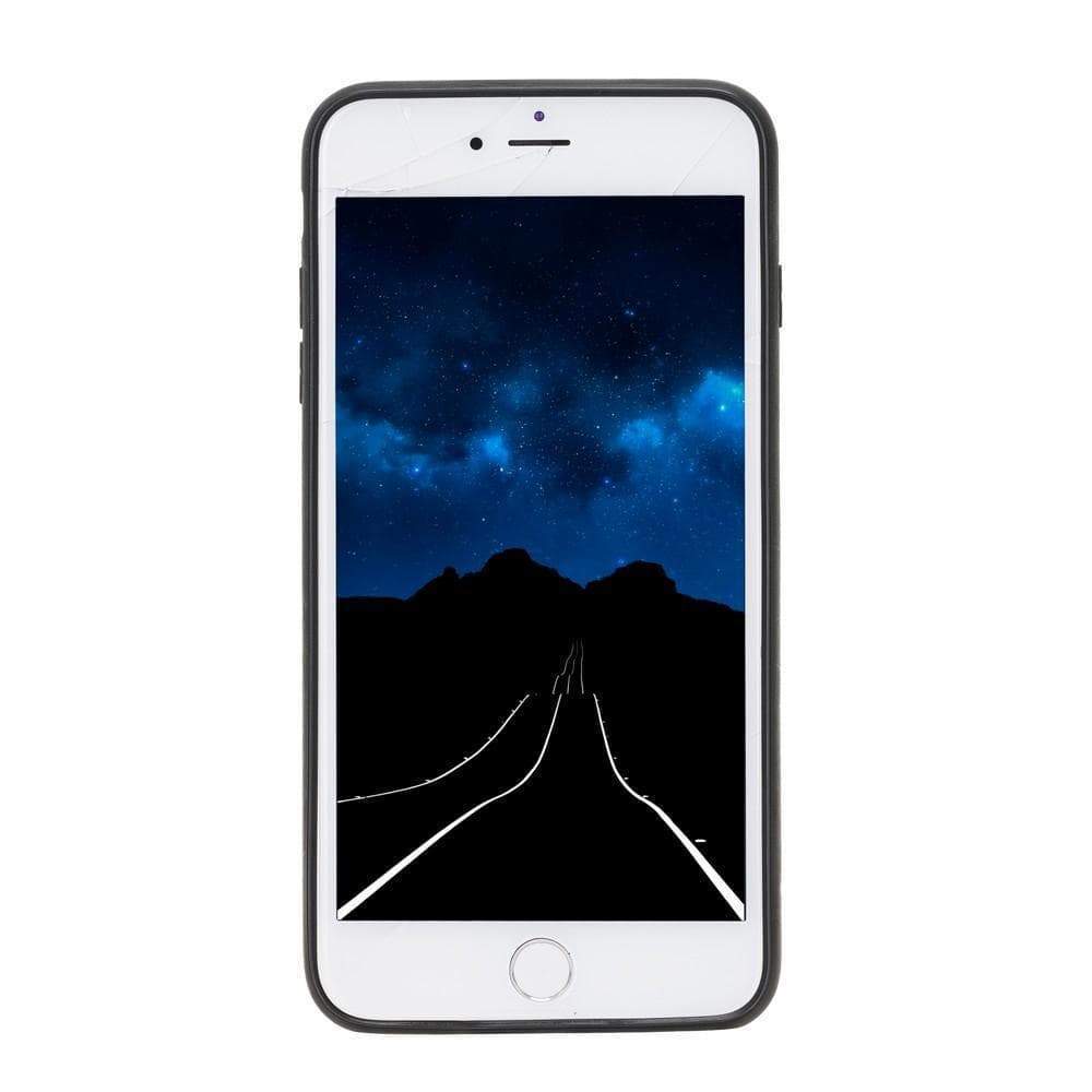 Étui en cuir avec support flexible pour iPhone 7 Plus / iPhone 8 Plus