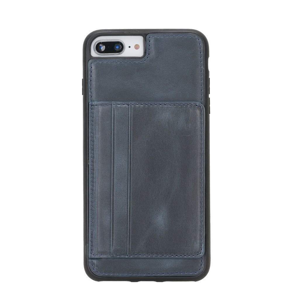 Étui en cuir avec support flexible pour iPhone 7 Plus / iPhone 8 Plus