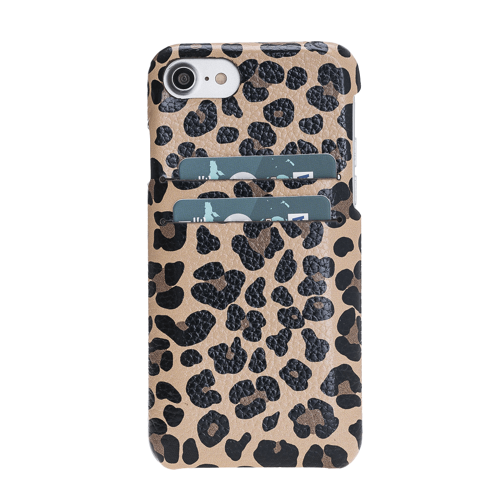 F360 iPhone SE/8/7 Leather Cover with Card Holder