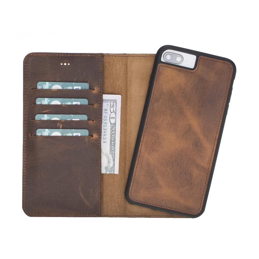 Magic iPhone 8 Plus / 7 Plus Detachable Leather Wallet Case