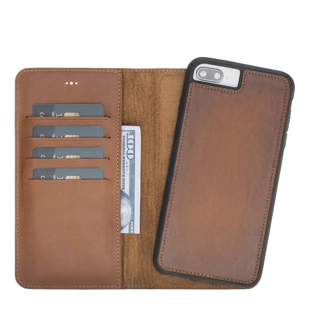 Magic iPhone 8 Plus / 7 Plus Detachable Leather Wallet Case