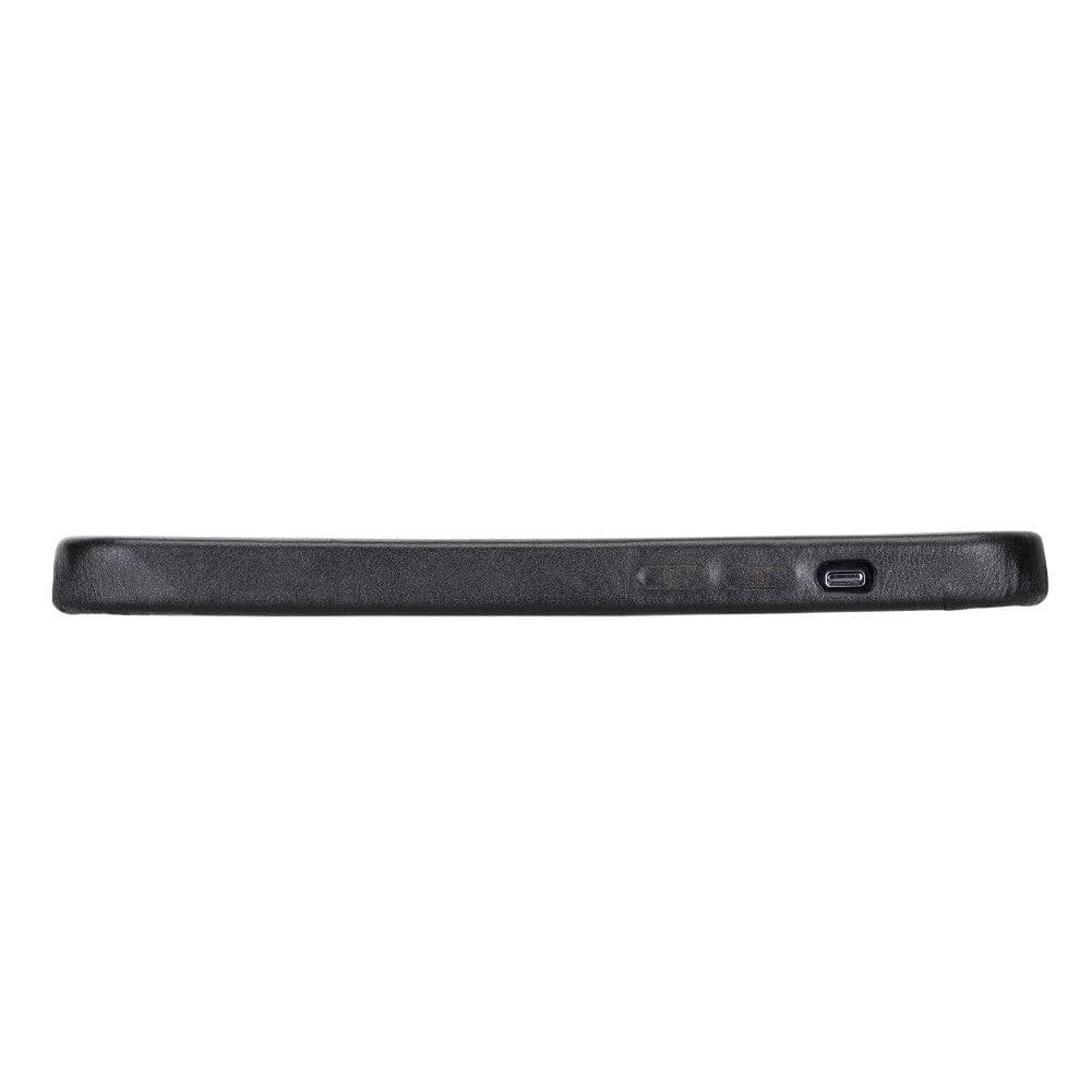 Étui en cuir Rock Cover pour iPhone 13 Pro Max