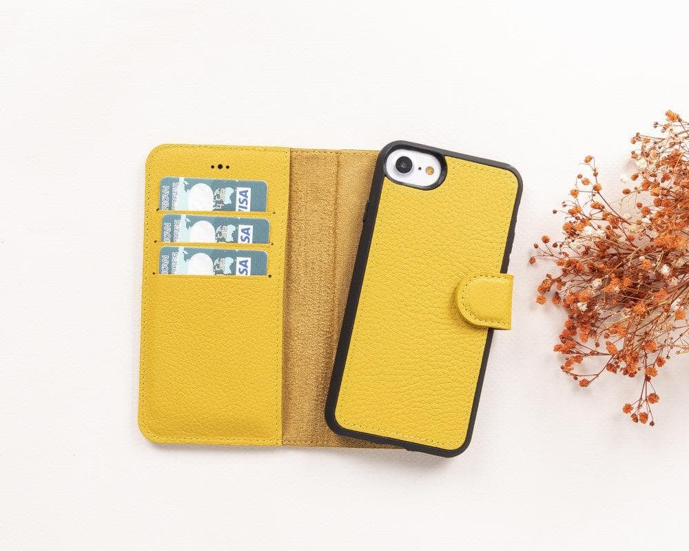 Magic iPhone SE / 8 / 7 Detachable Leather Wallet Case