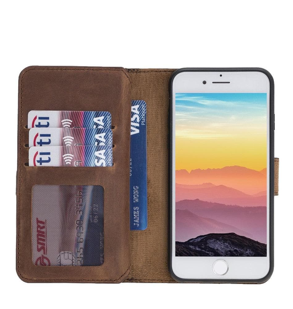 Double Magic iPhone SE / 8 / 7 Leather Wallet Case