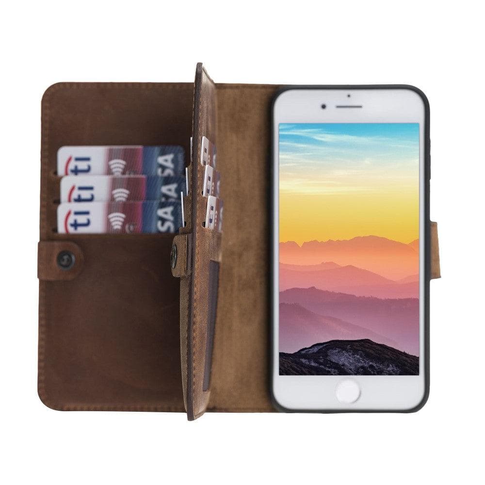Double Magic iPhone SE / 8 / 7 Leather Wallet Case