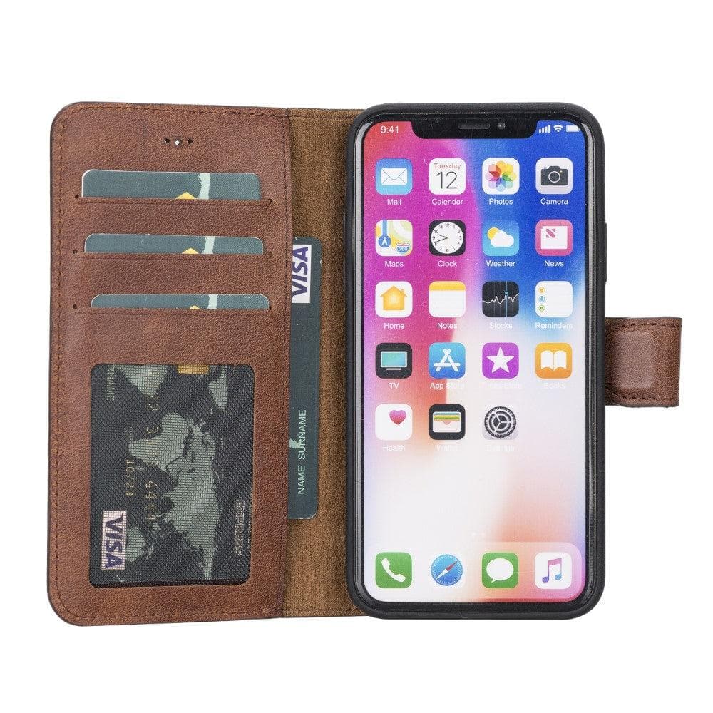Magic iPhone XR Detachable Leather Wallet Case