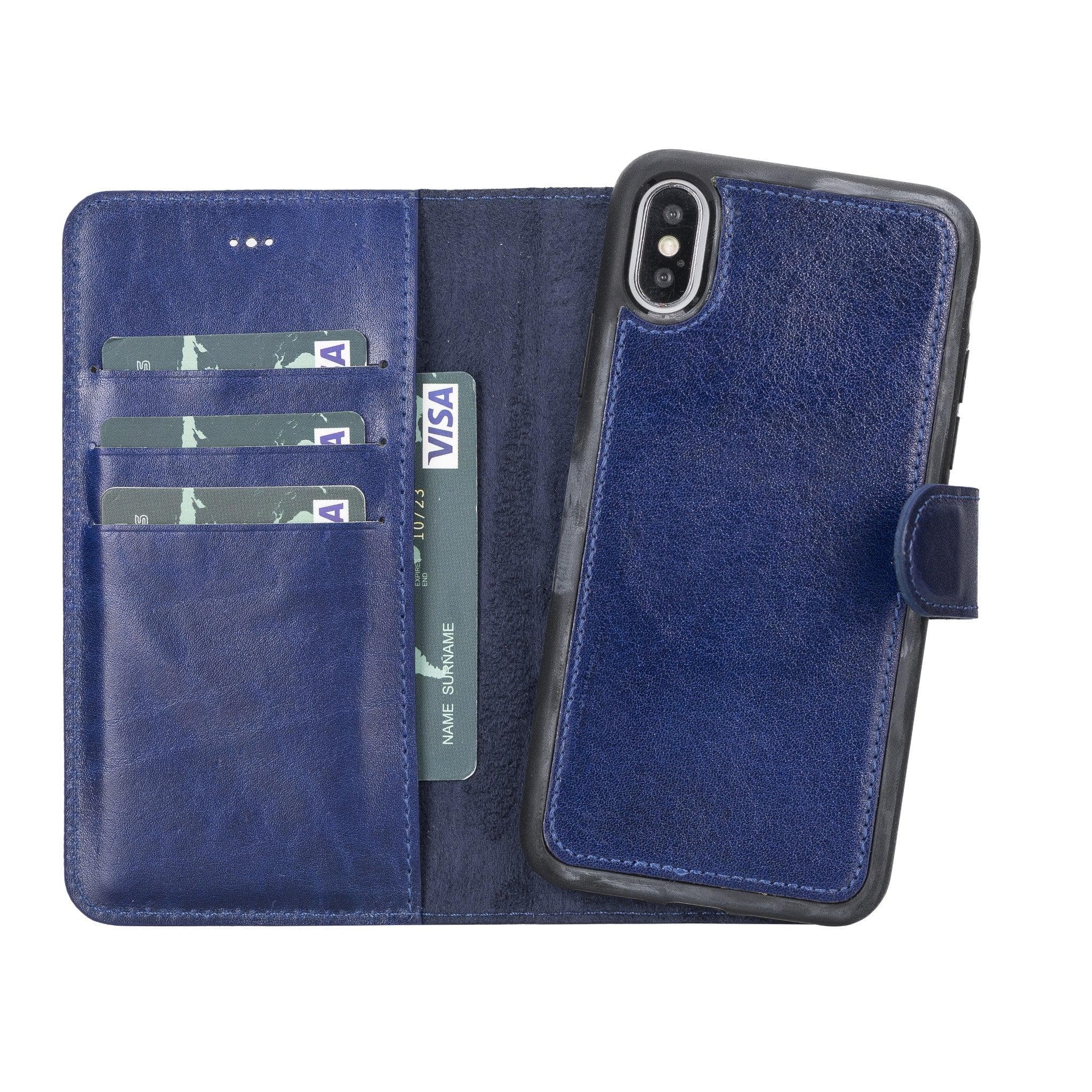 Magic iPhone XR Detachable Leather Wallet Case