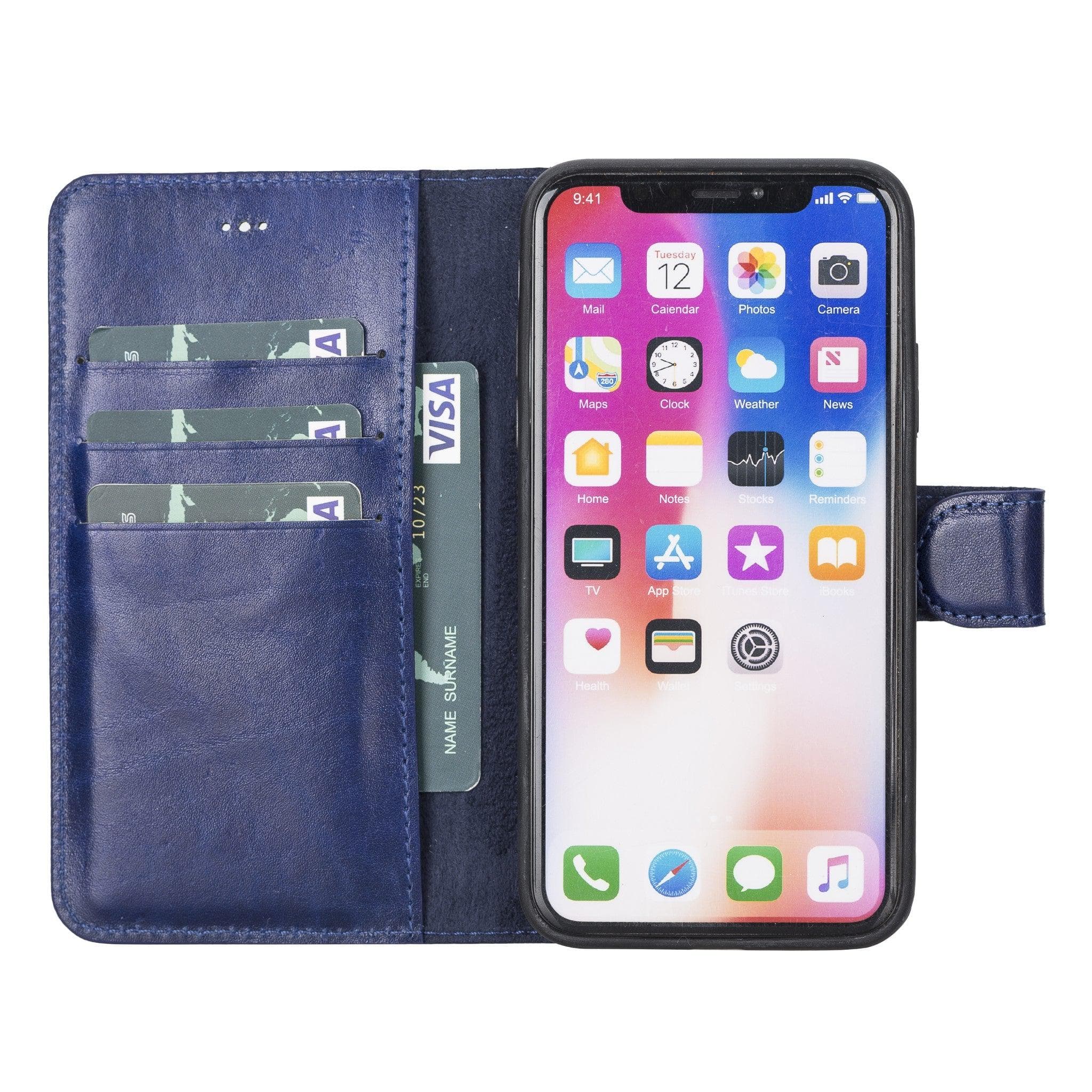 Magic iPhone XR Detachable Leather Wallet Case
