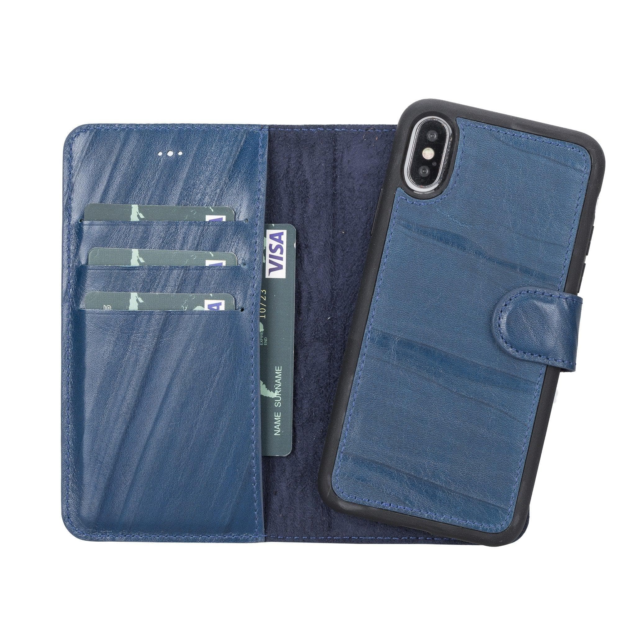 Magic iPhone X / XS Detachable Leather Wallet Case