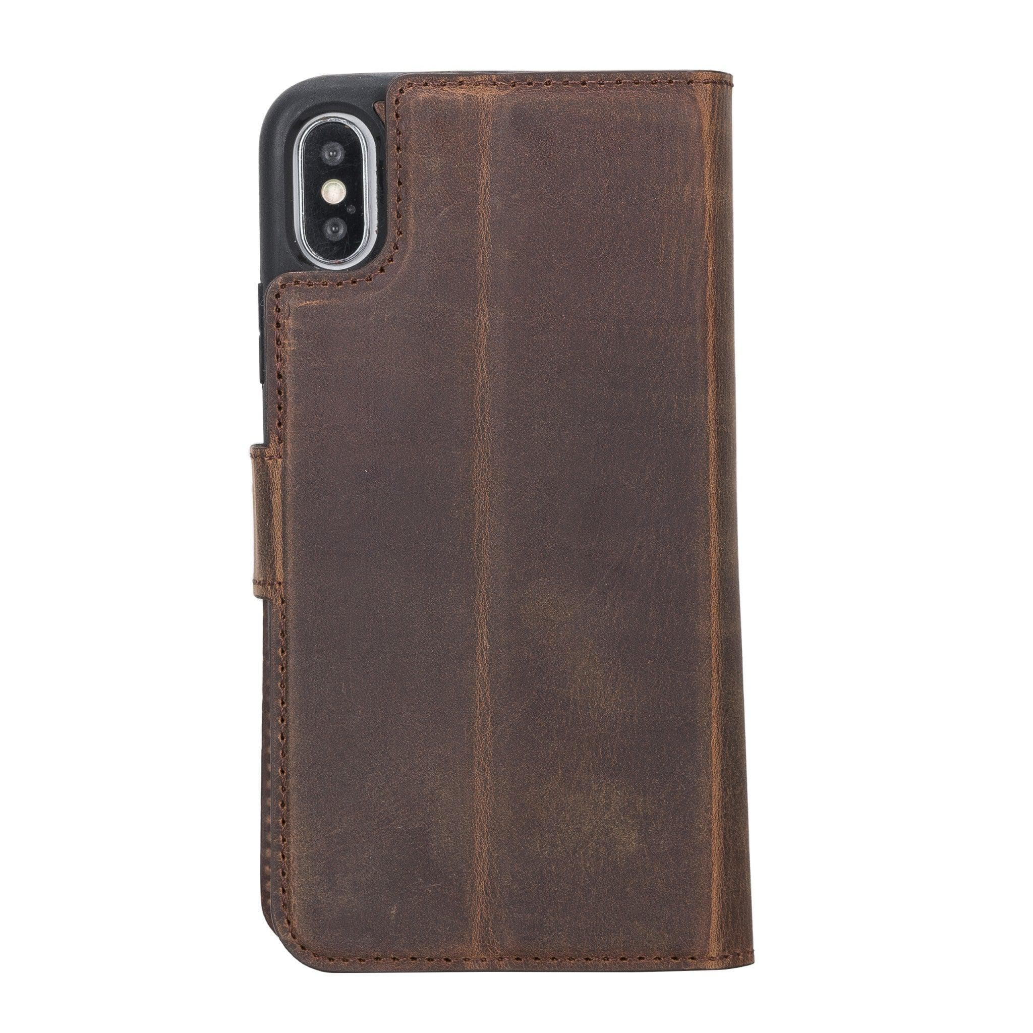 Magic iPhone X / XS Detachable Leather Wallet Case