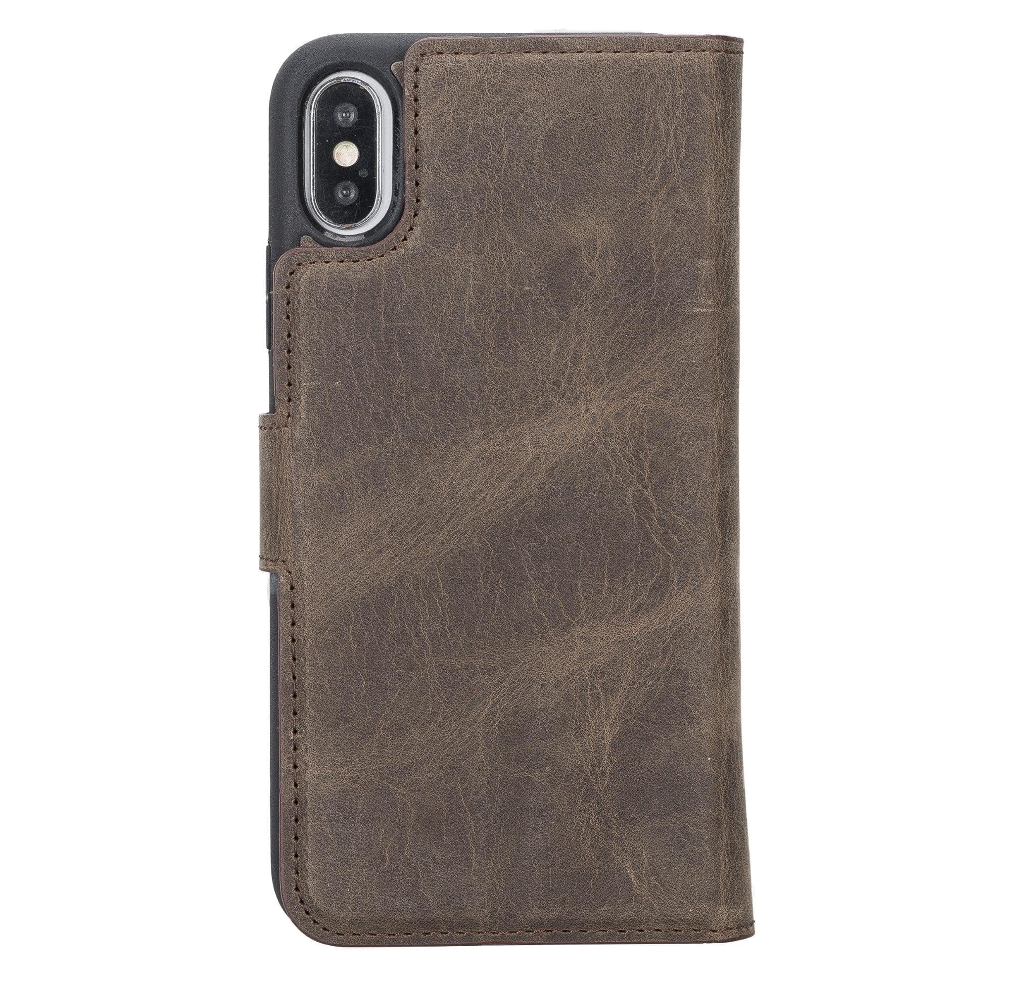 Magic iPhone X / XS Detachable Leather Wallet Case