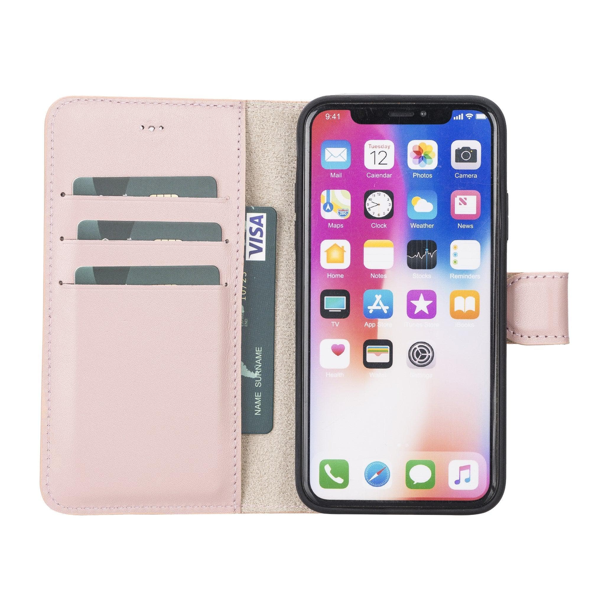 Magic iPhone XR Detachable Leather Wallet Case