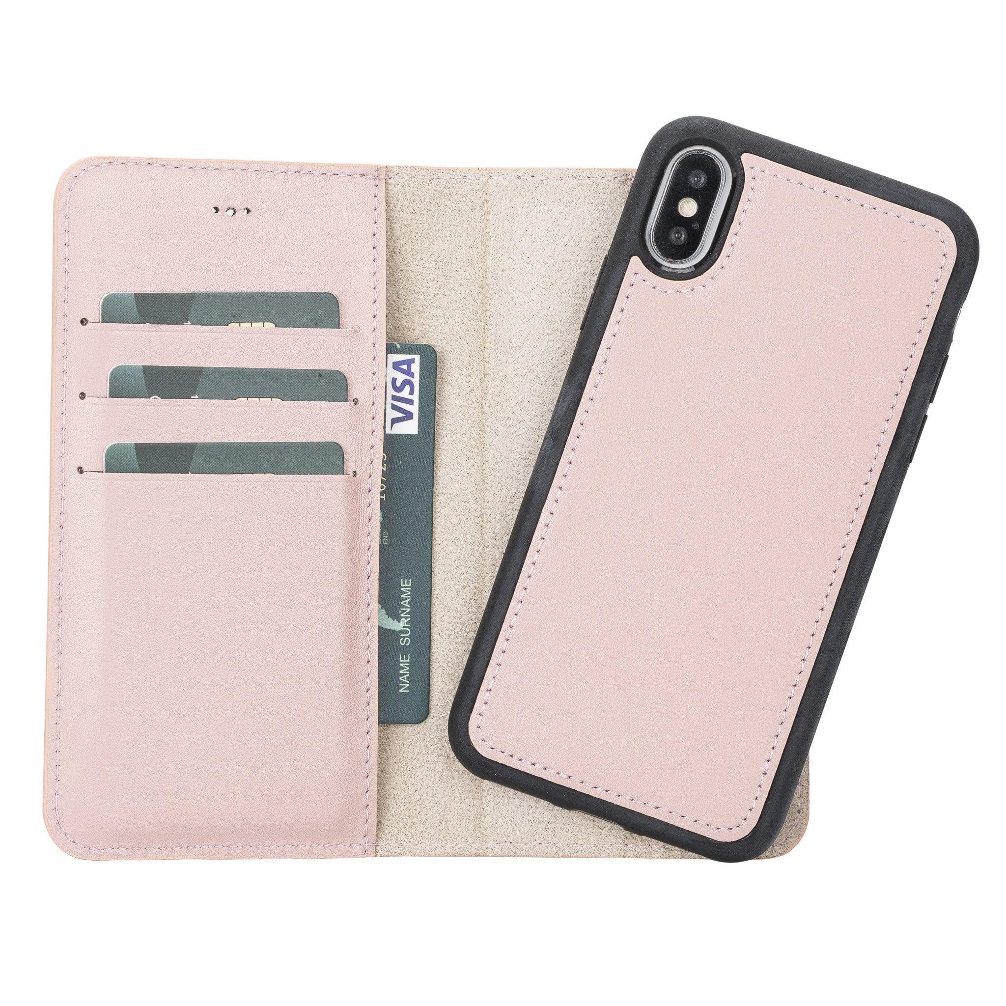 Magic iPhone X / XS Detachable Leather Wallet Case
