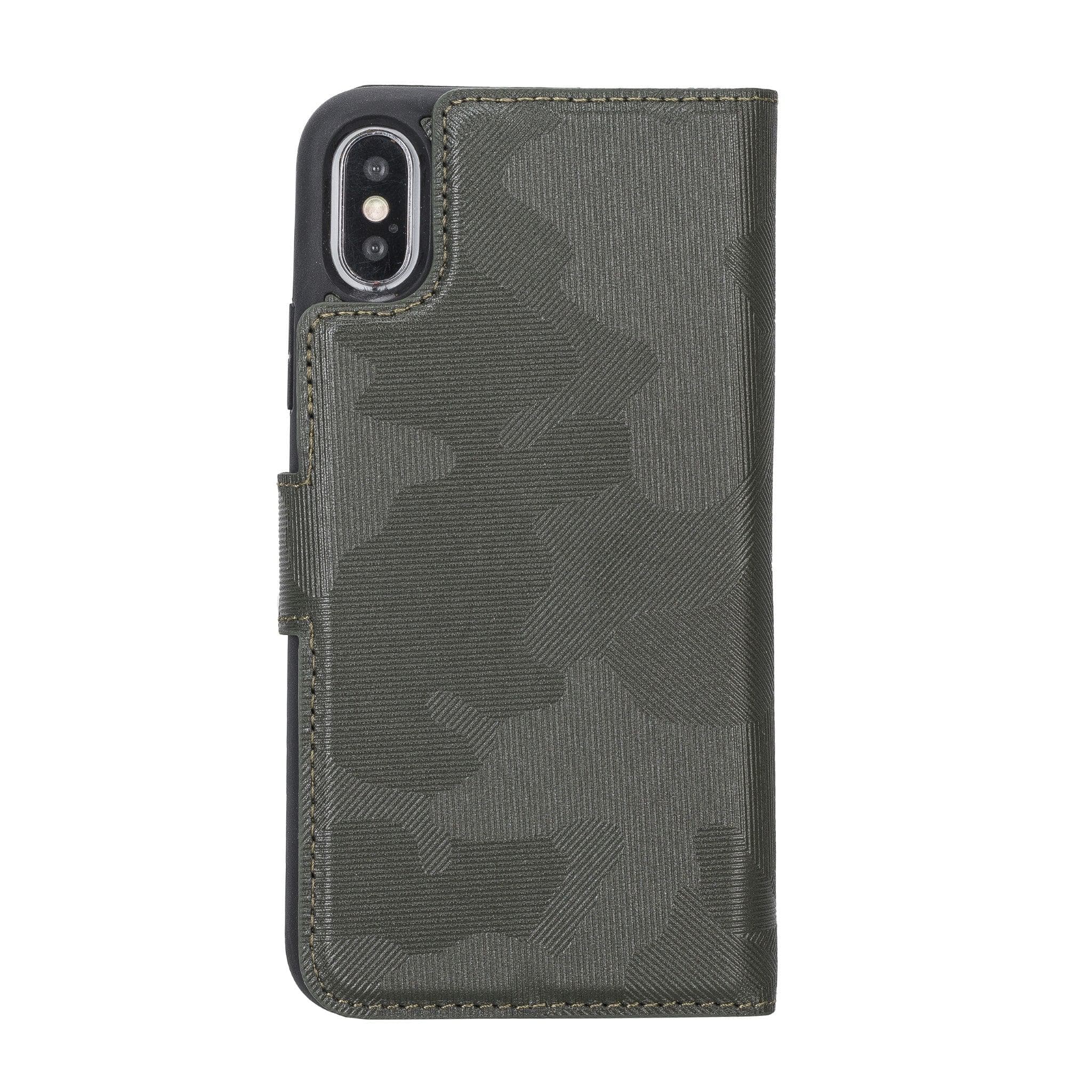 Magic iPhone XR Detachable Leather Wallet Case