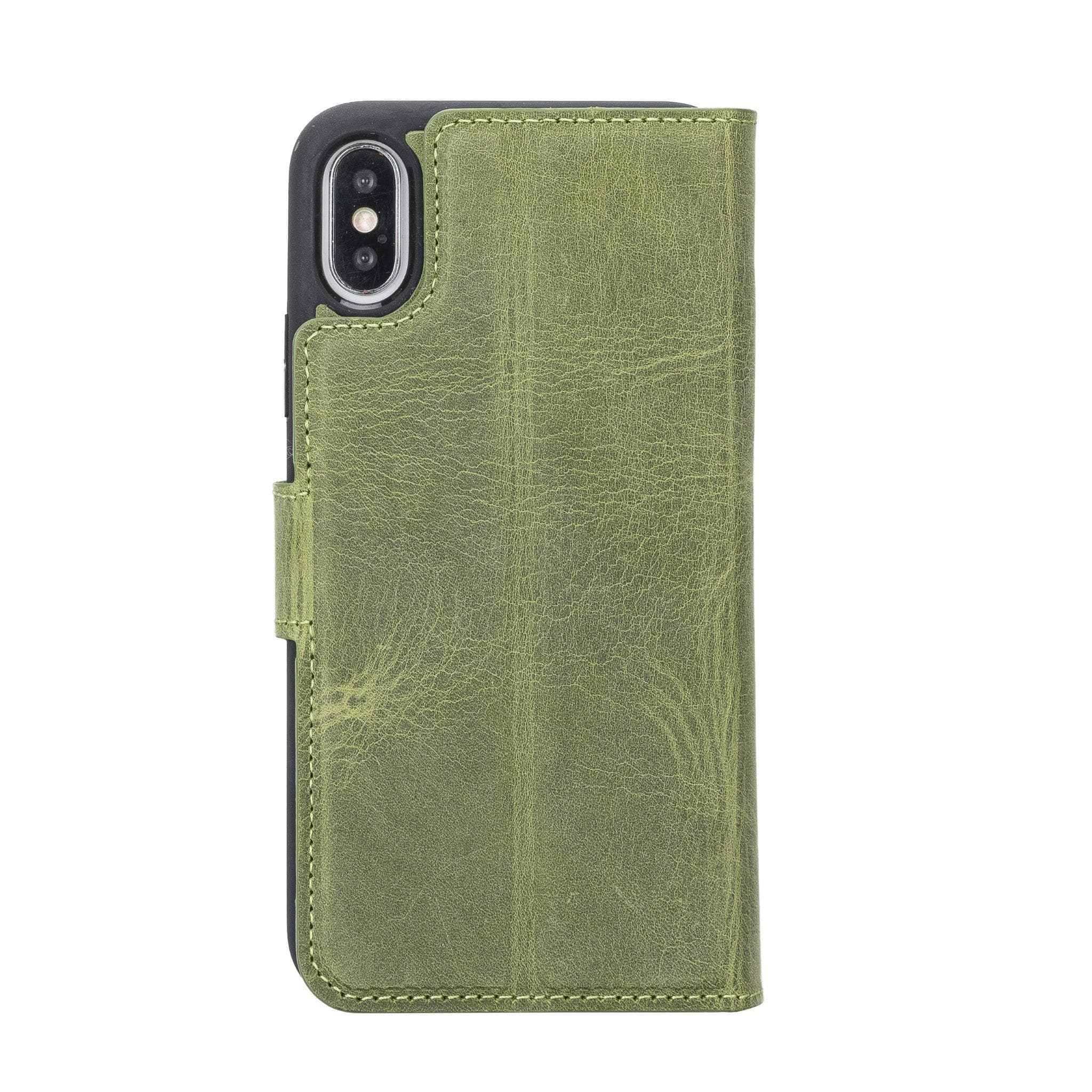 Magic iPhone X / XS Detachable Leather Wallet Case