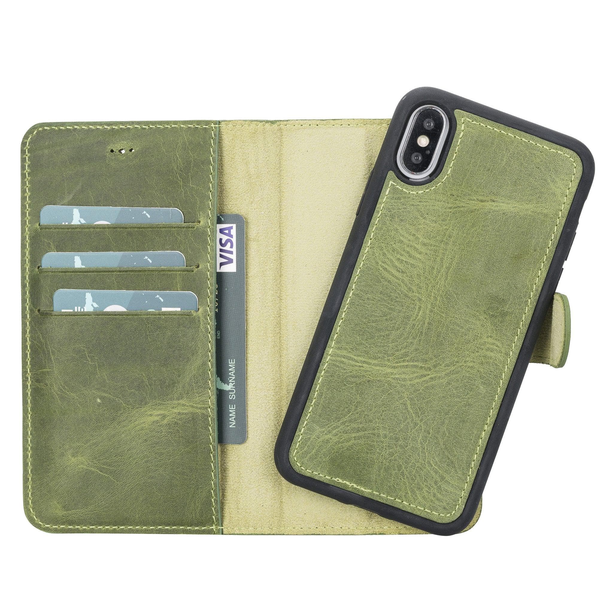 Magic iPhone X / XS Detachable Leather Wallet Case