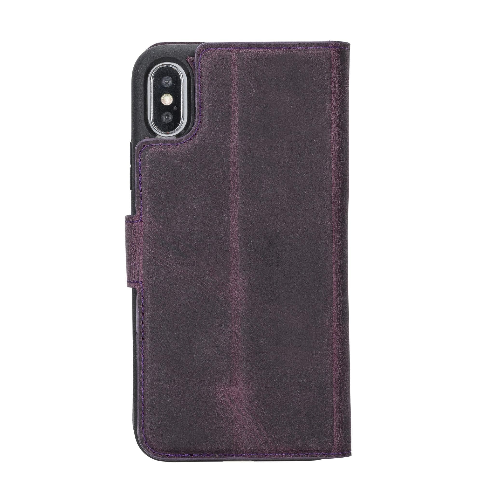 Magic iPhone XR Detachable Leather Wallet Case
