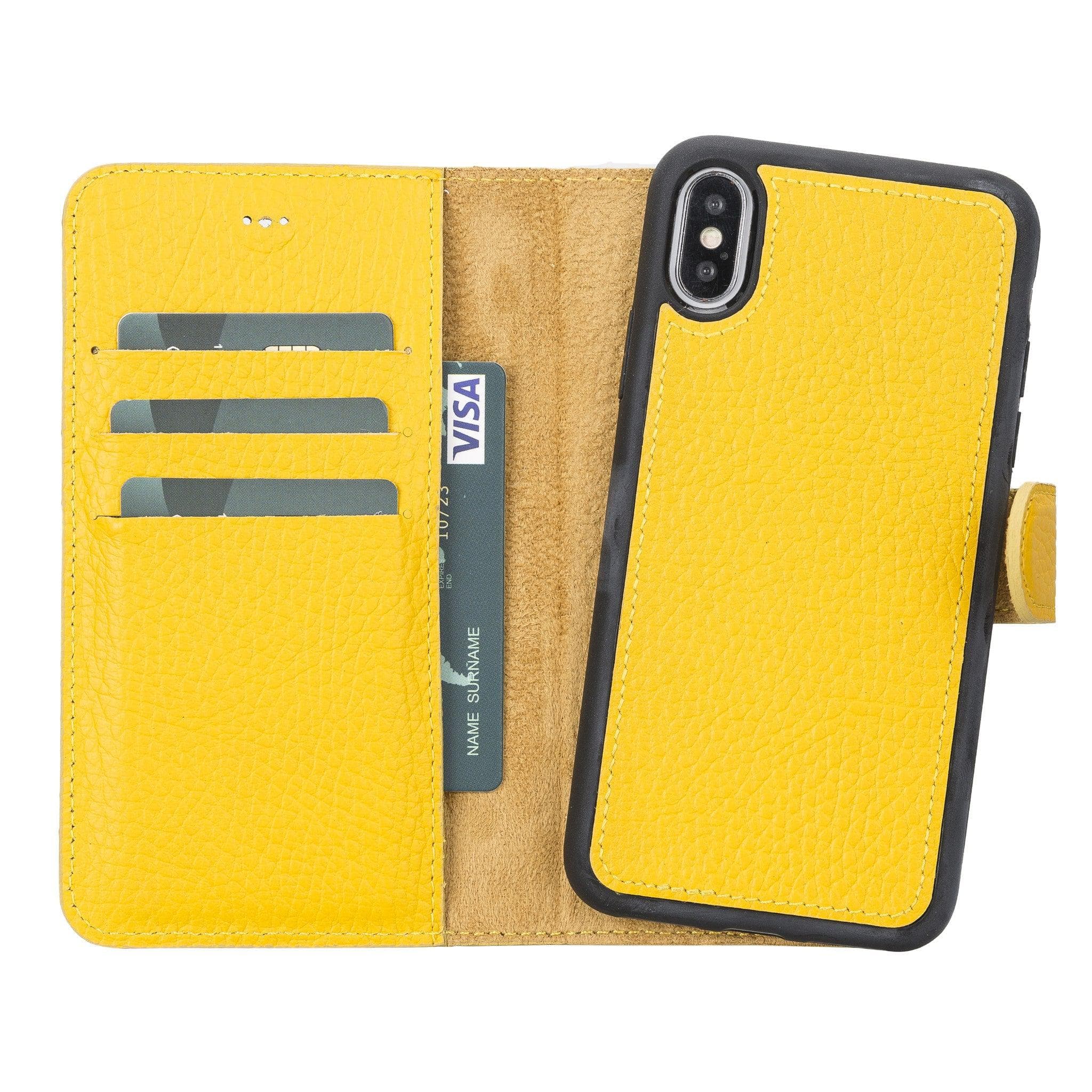 Magic iPhone XR Detachable Leather Wallet Case