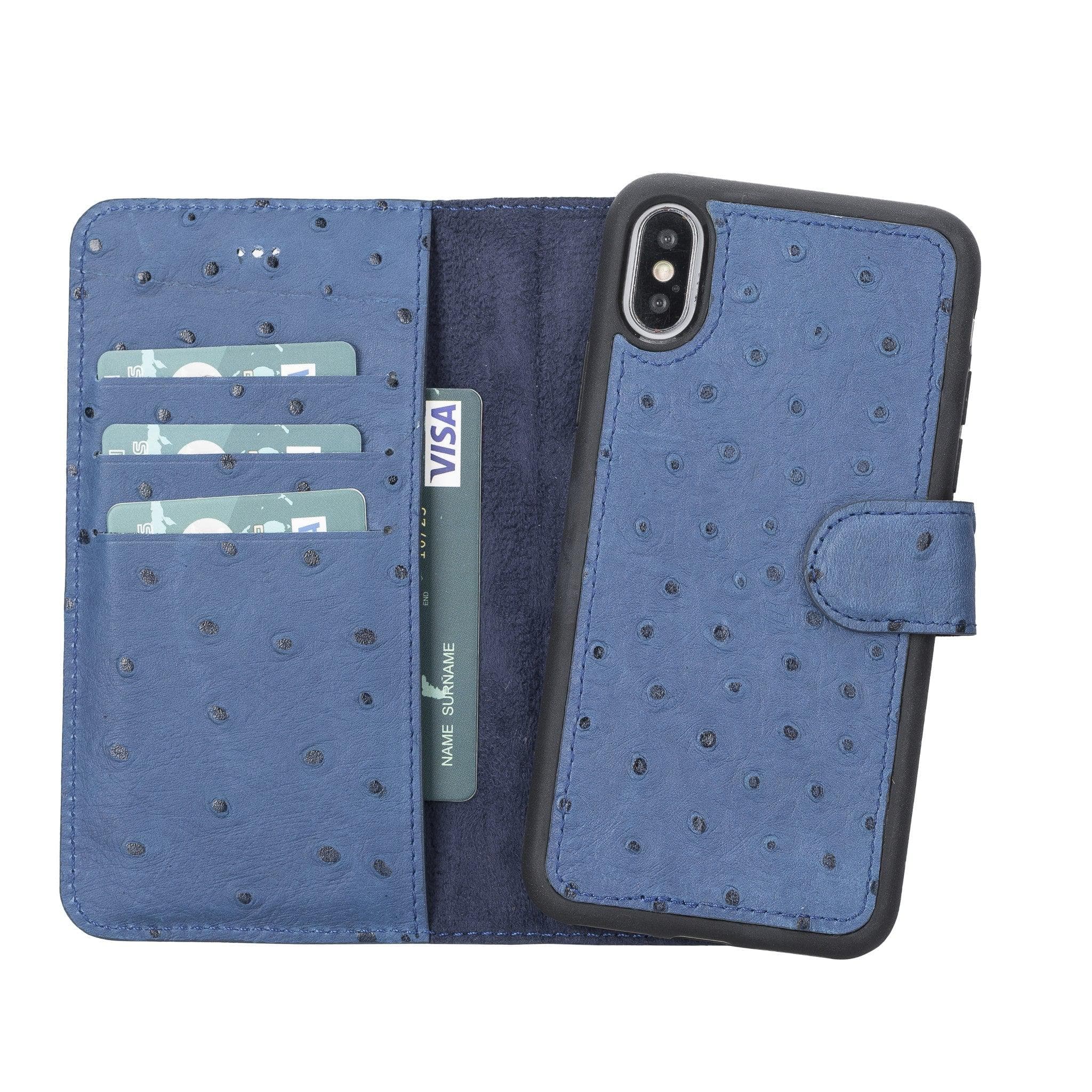 Magic iPhone X / XS Detachable Leather Wallet Case