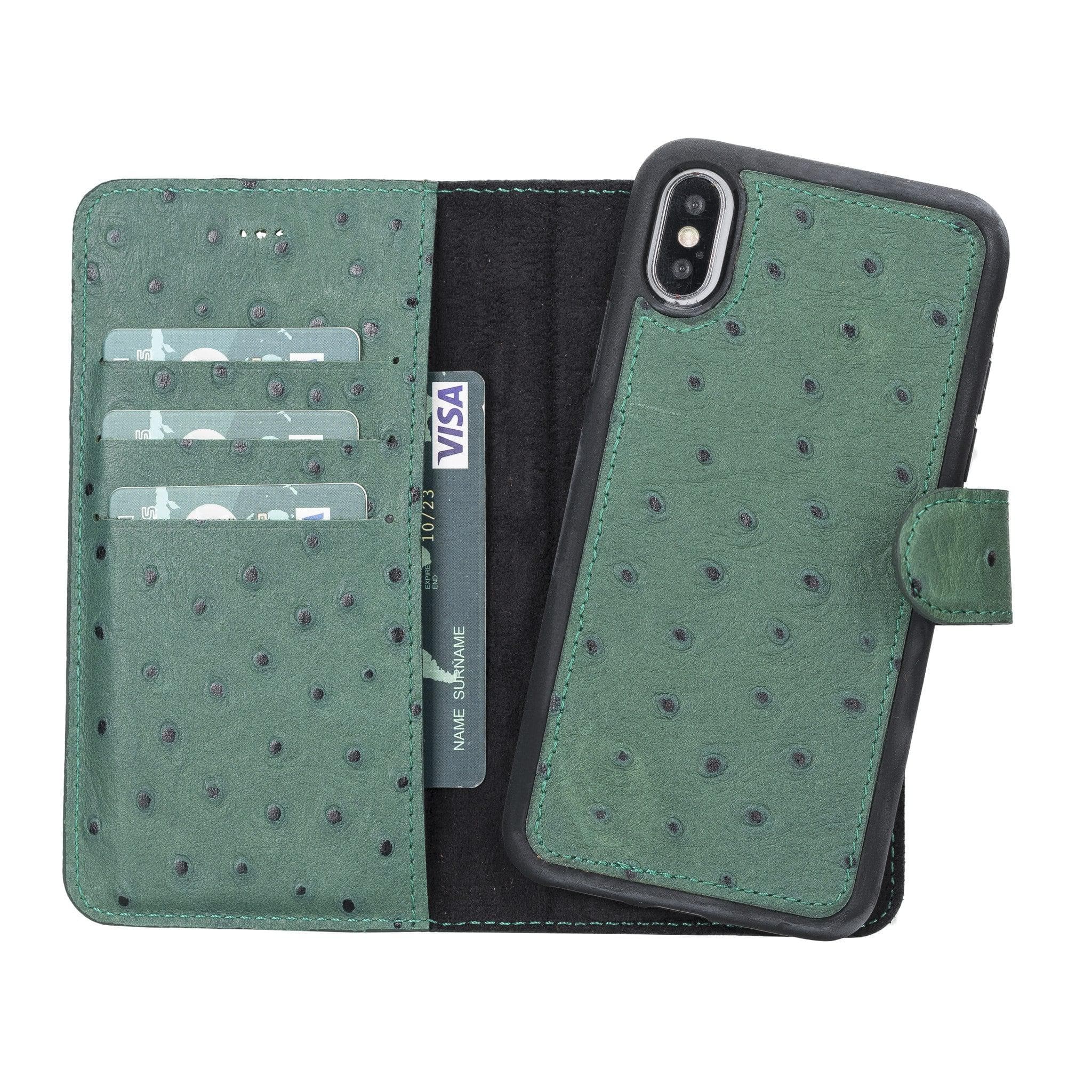 Magic iPhone X / XS Detachable Leather Wallet Case