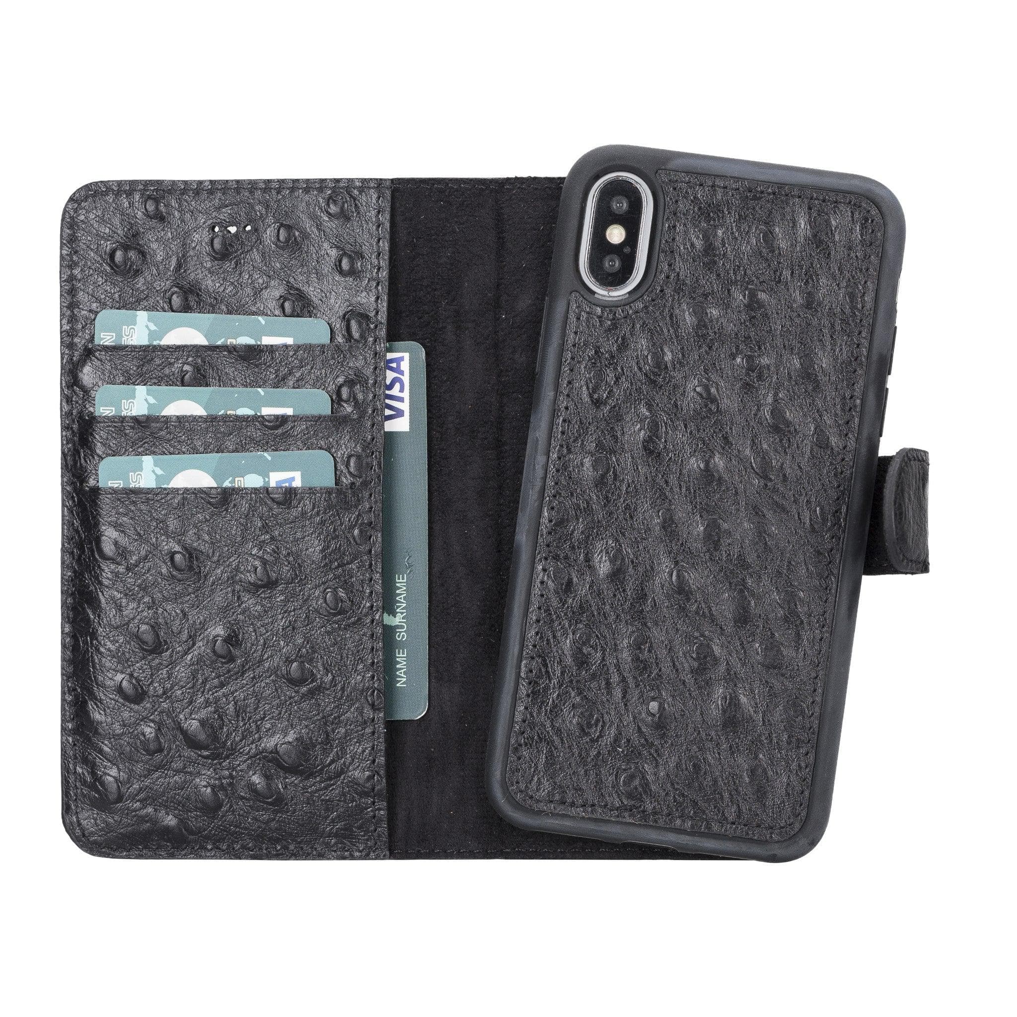 Magic iPhone XR Detachable Leather Wallet Case