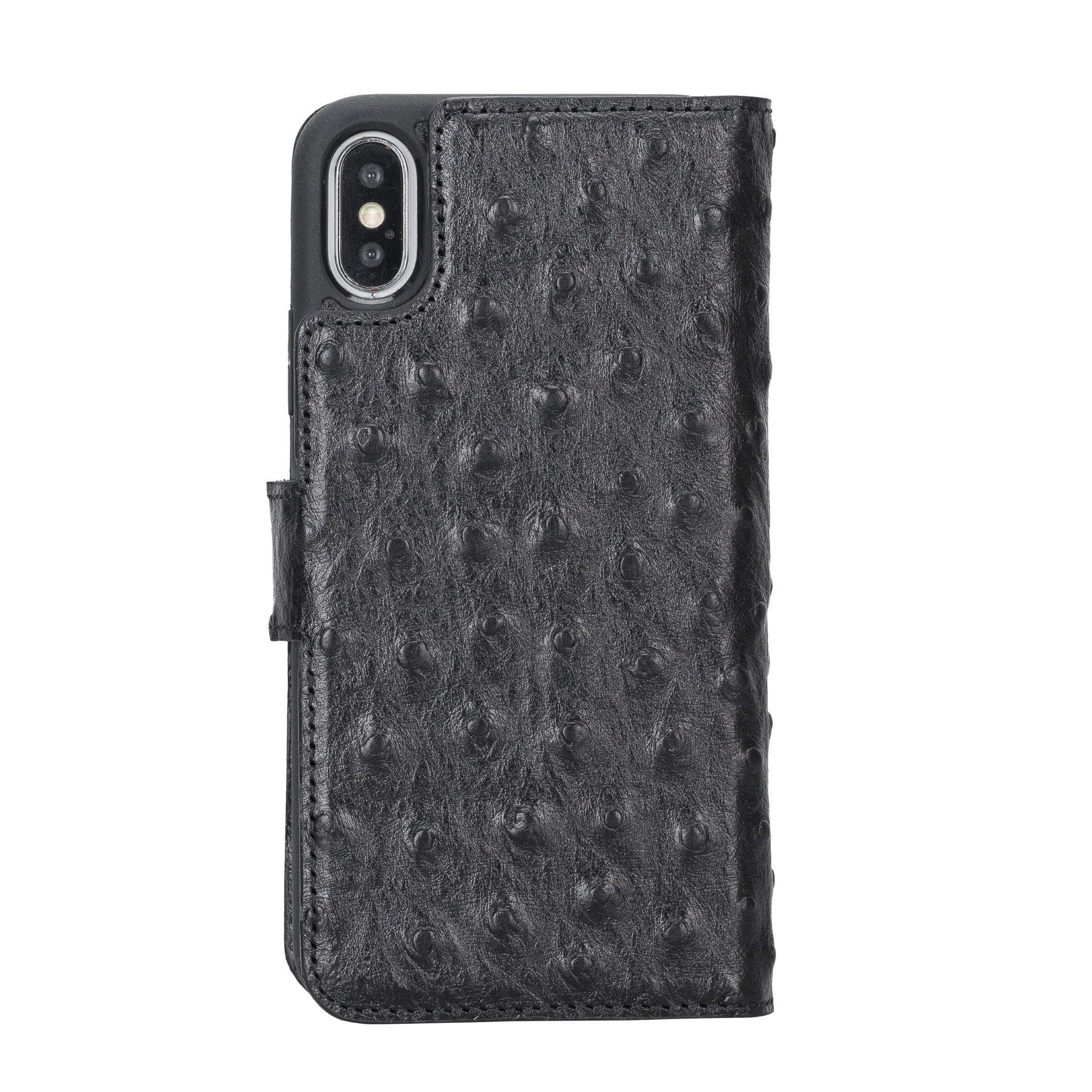 Magic iPhone X / XS Detachable Leather Wallet Case