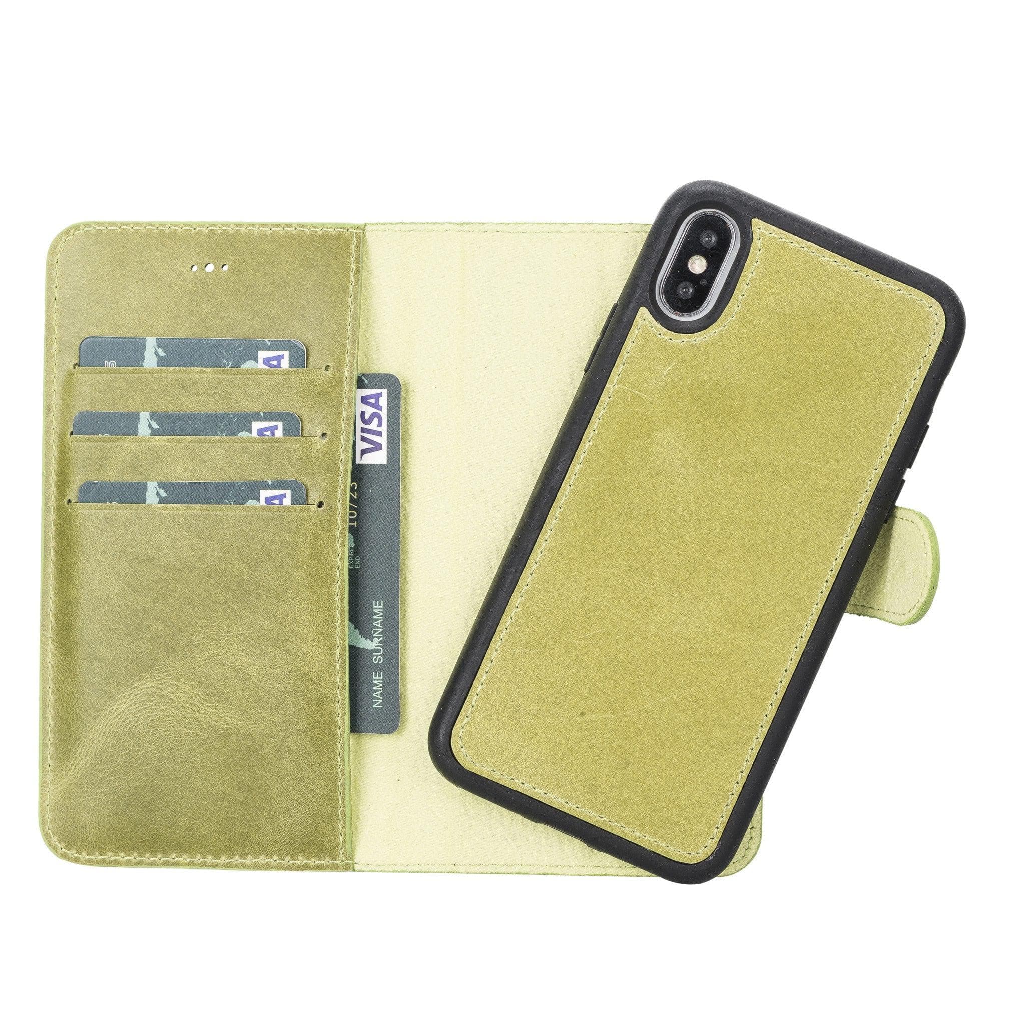 Magic iPhone XR Detachable Leather Wallet Case