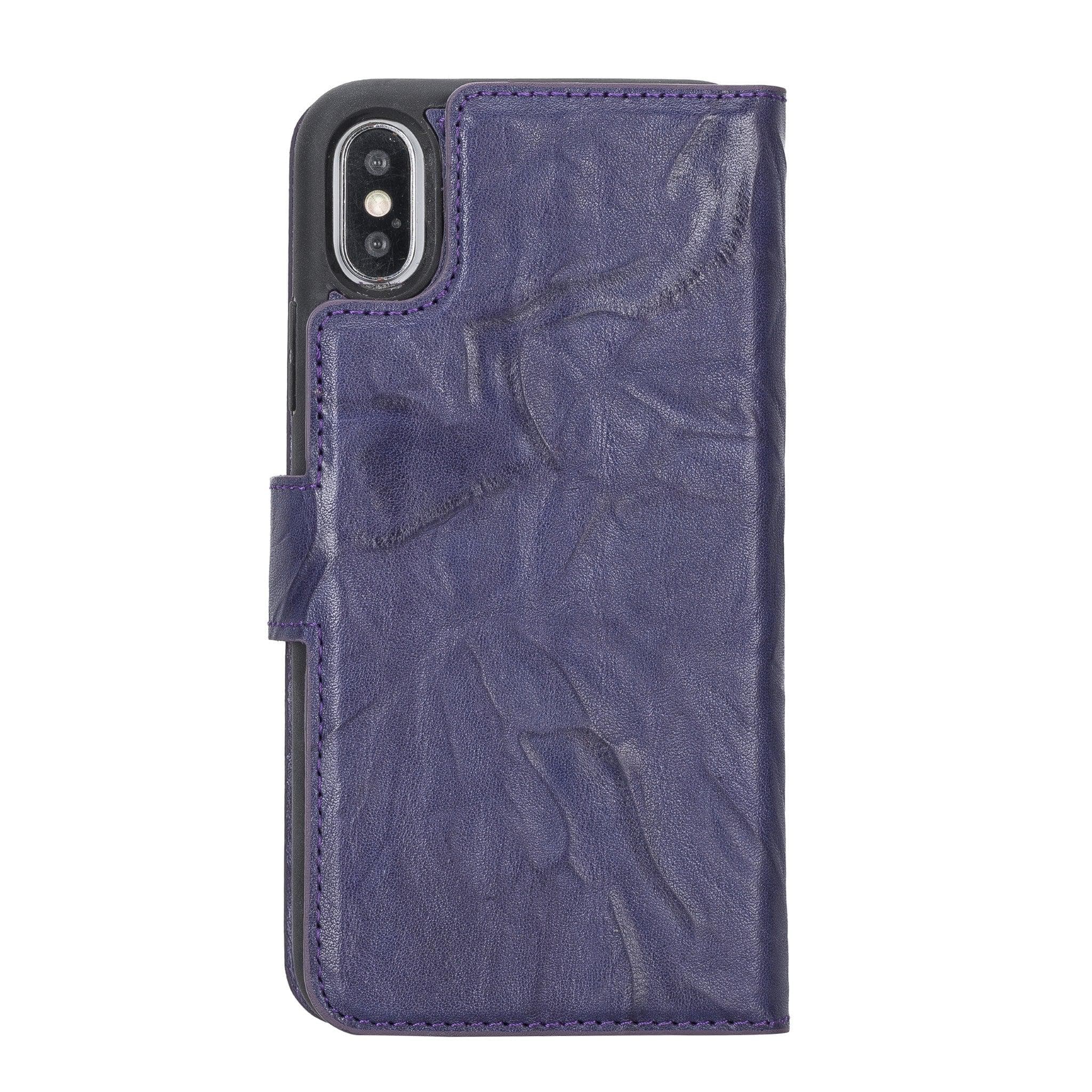 Magic iPhone X / XS Detachable Leather Wallet Case