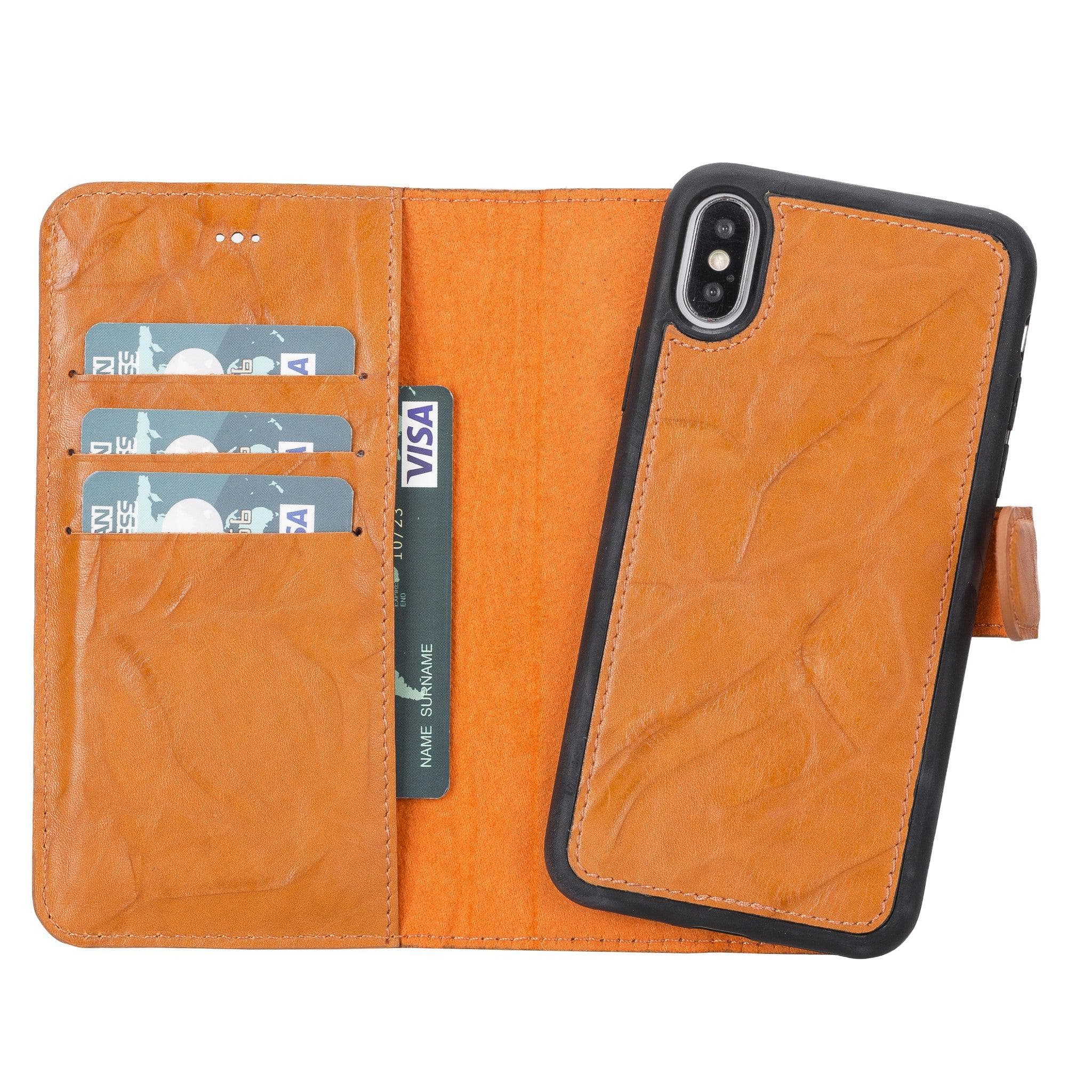 Magic iPhone X / XS Detachable Leather Wallet Case