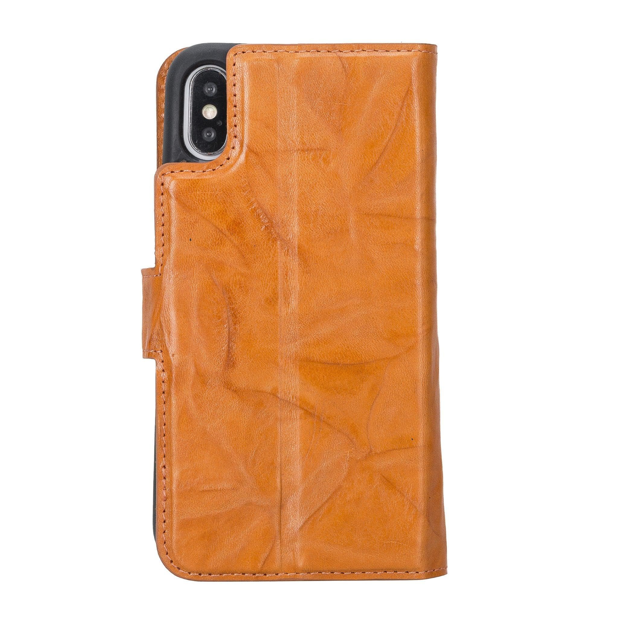 Magic iPhone XS Max Detachable Leather Wallet Case