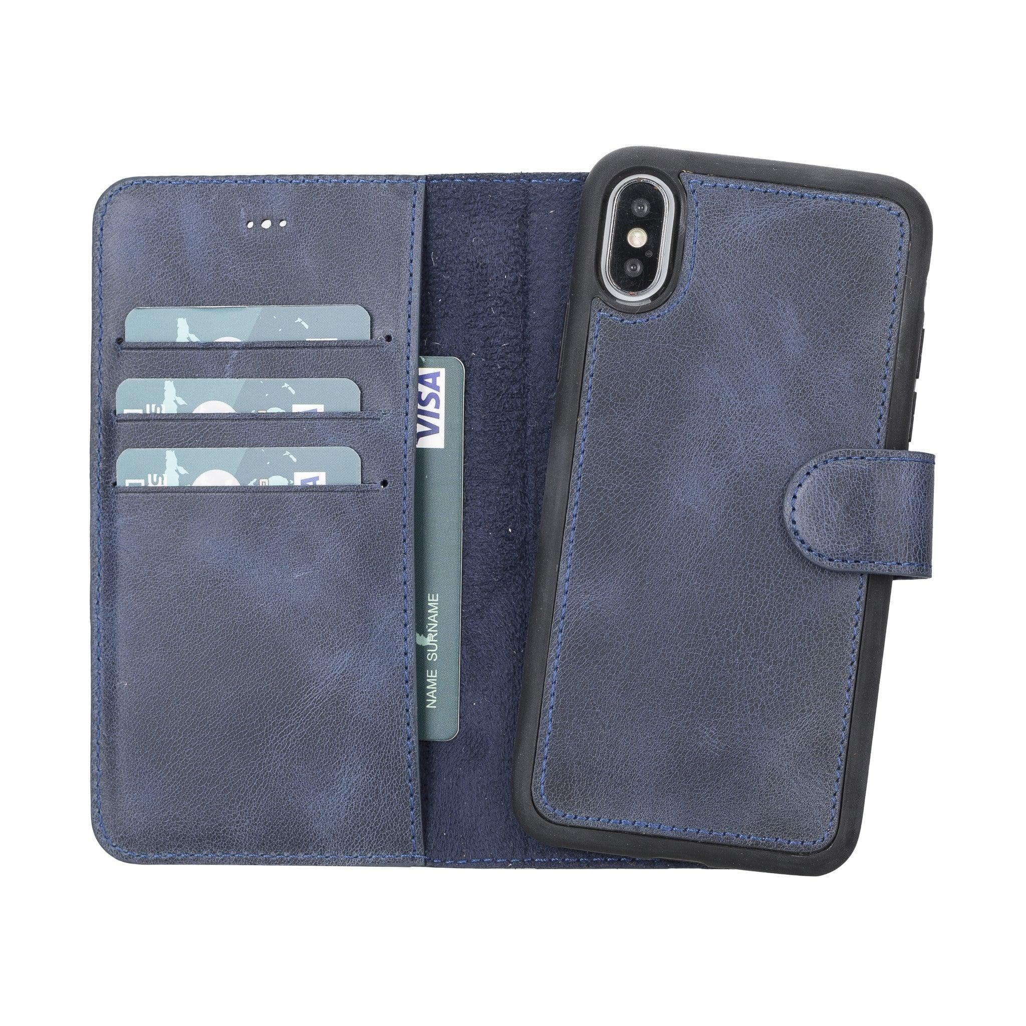 Magic iPhone X / XS Detachable Leather Wallet Case