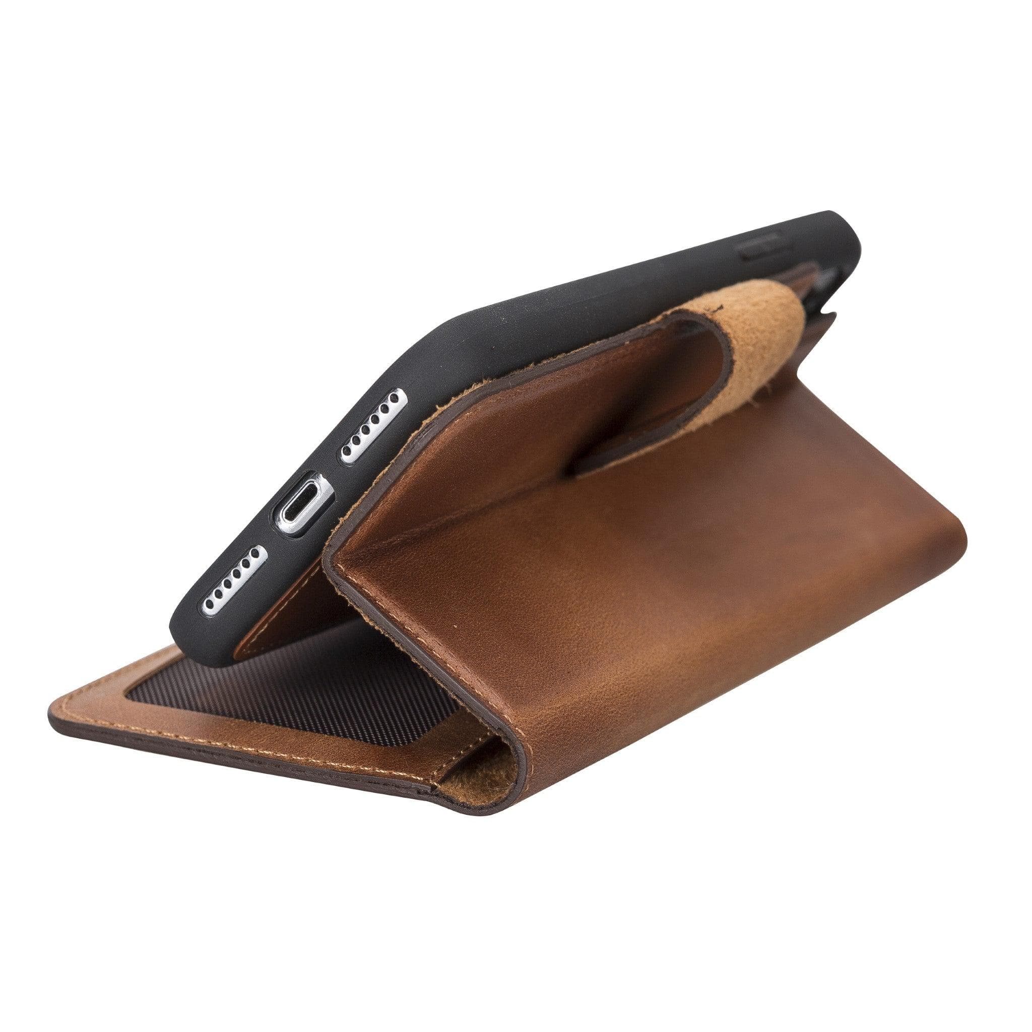 Magic iPhone X / XS Detachable Leather Wallet Case