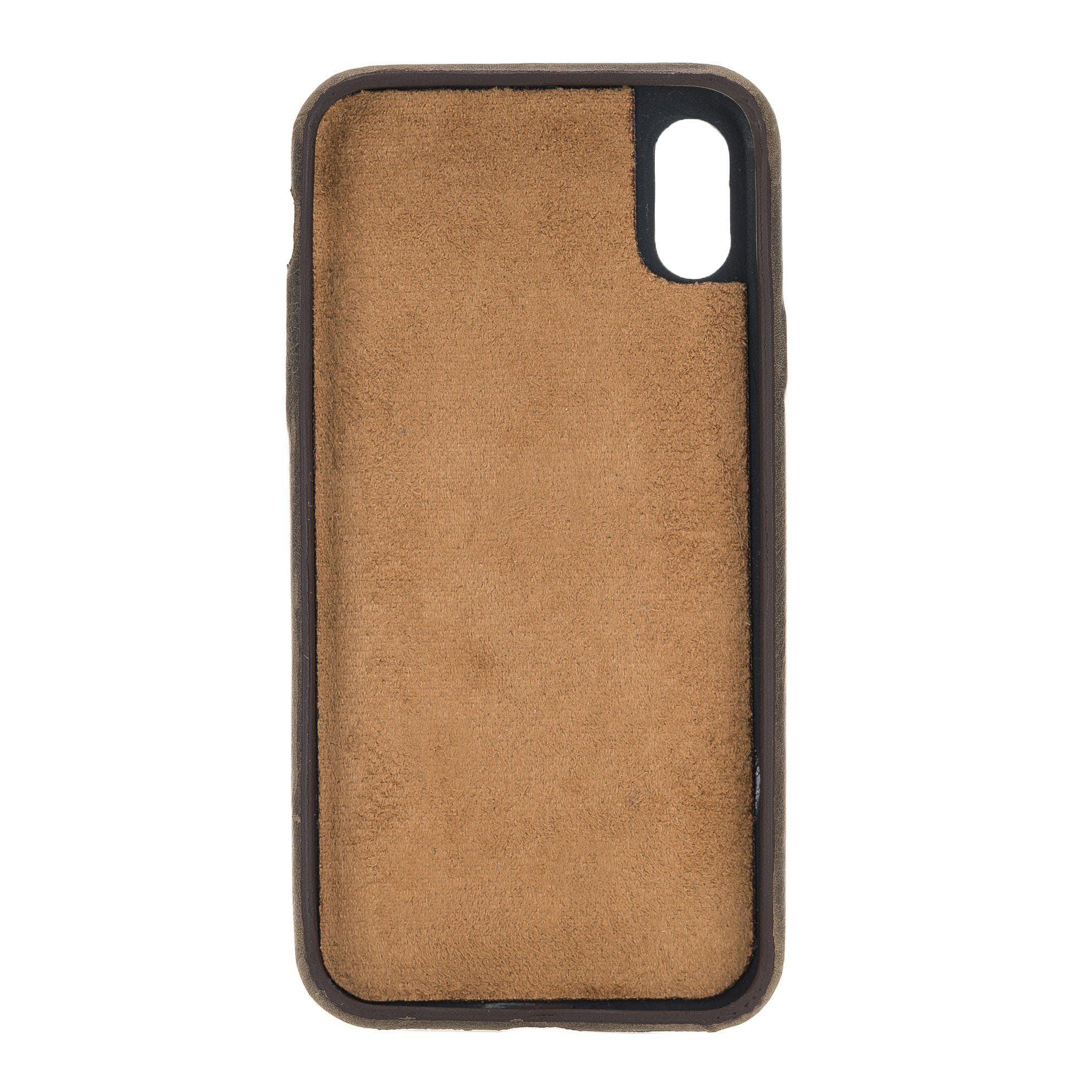 Ultra Cover iPhone X / XS Leather Case with Card Holder