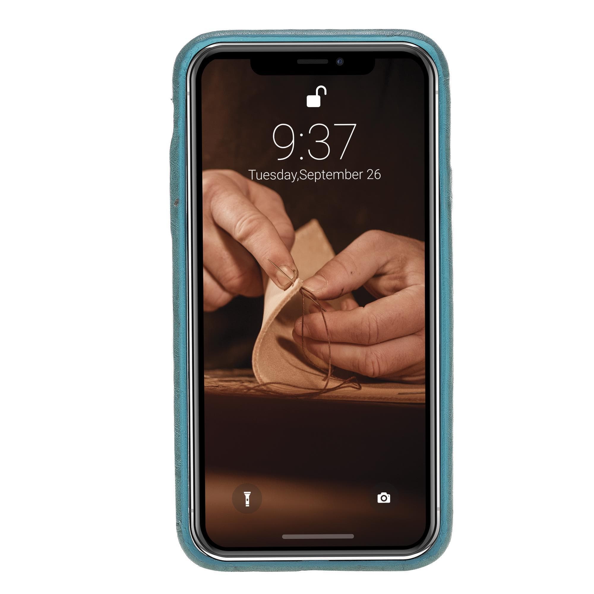 Ultra Cover iPhone X / XS Leather Case with Card Holder