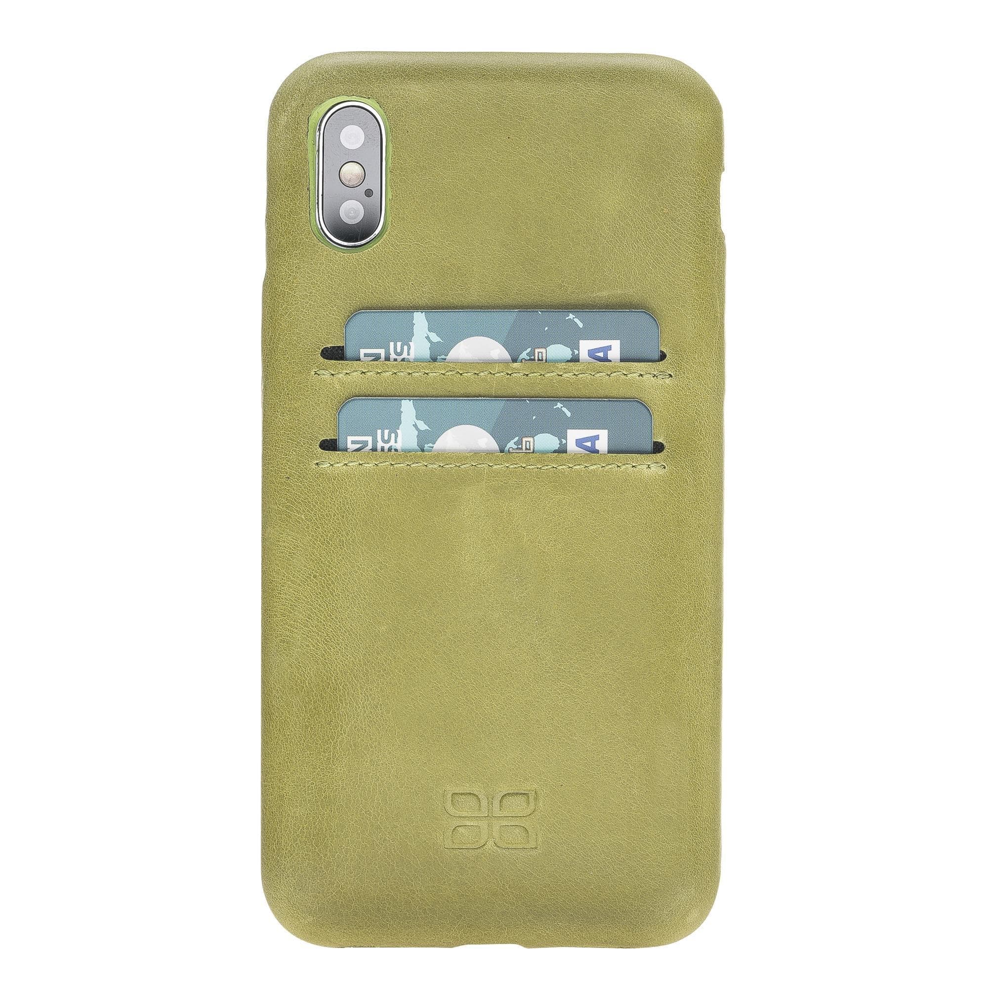Ultra Cover iPhone X / XS Leather Case with Card Holder
