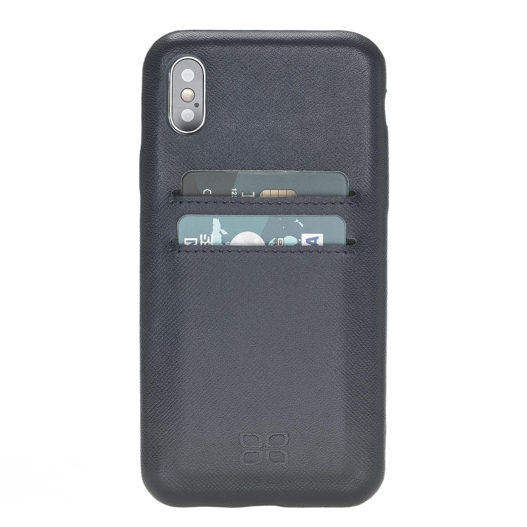 Ultra Cover iPhone X / XS Leather Case with Card Holder