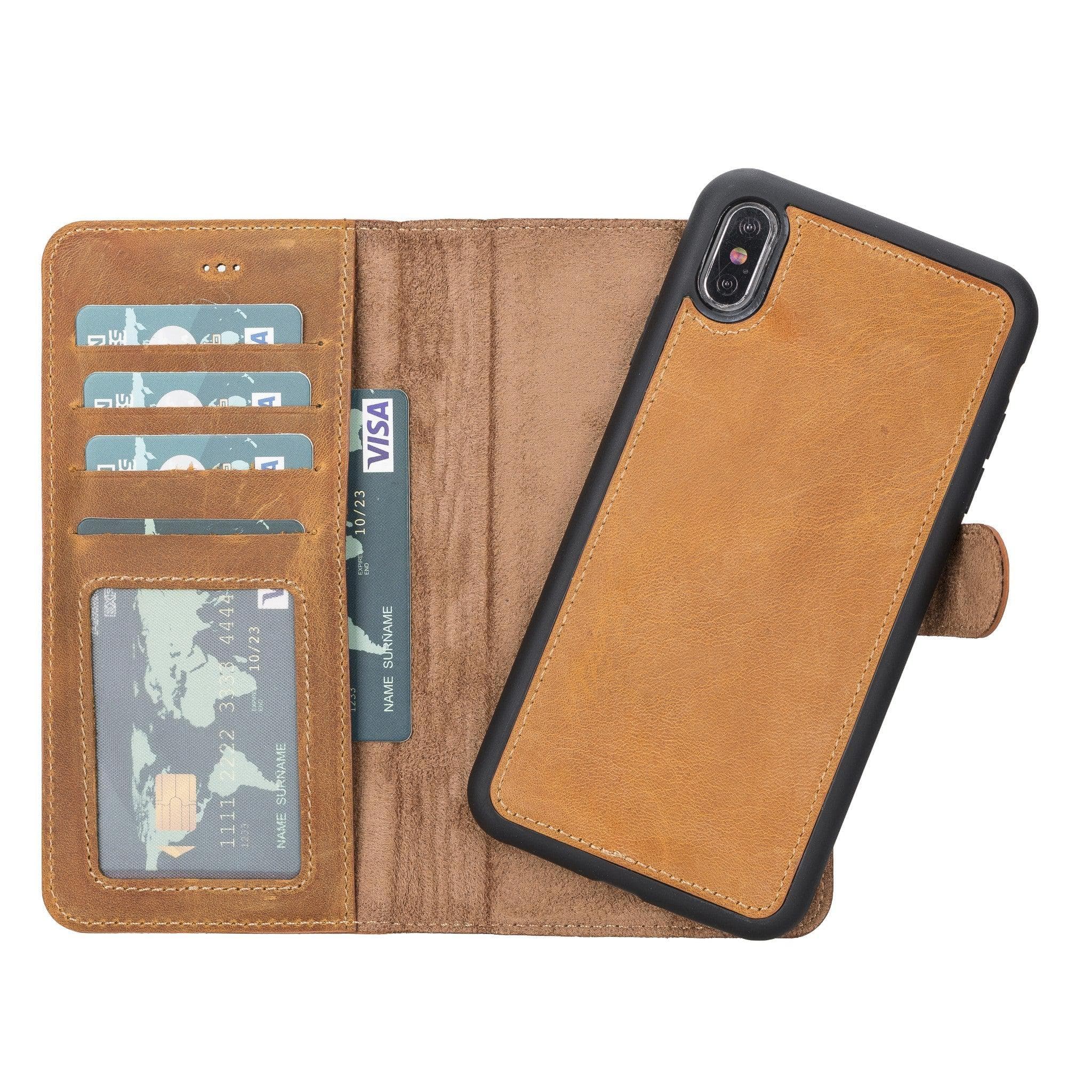 Magic Leather iPhone XS Max Detachable Wallet Case