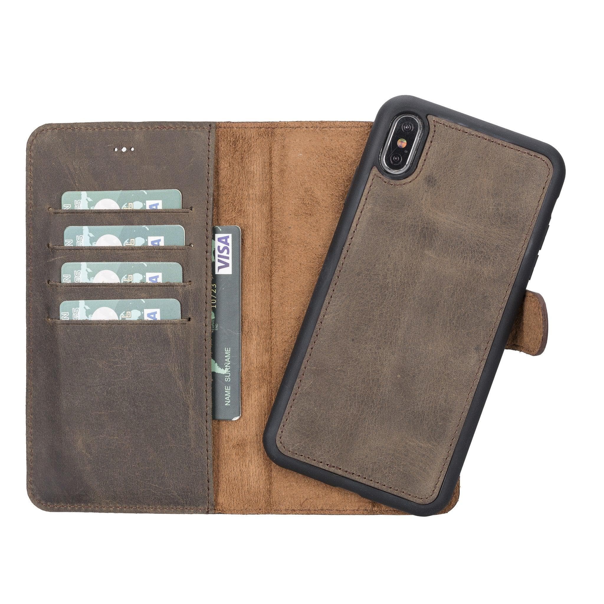 Magic Leather iPhone XS Max Detachable Wallet Case