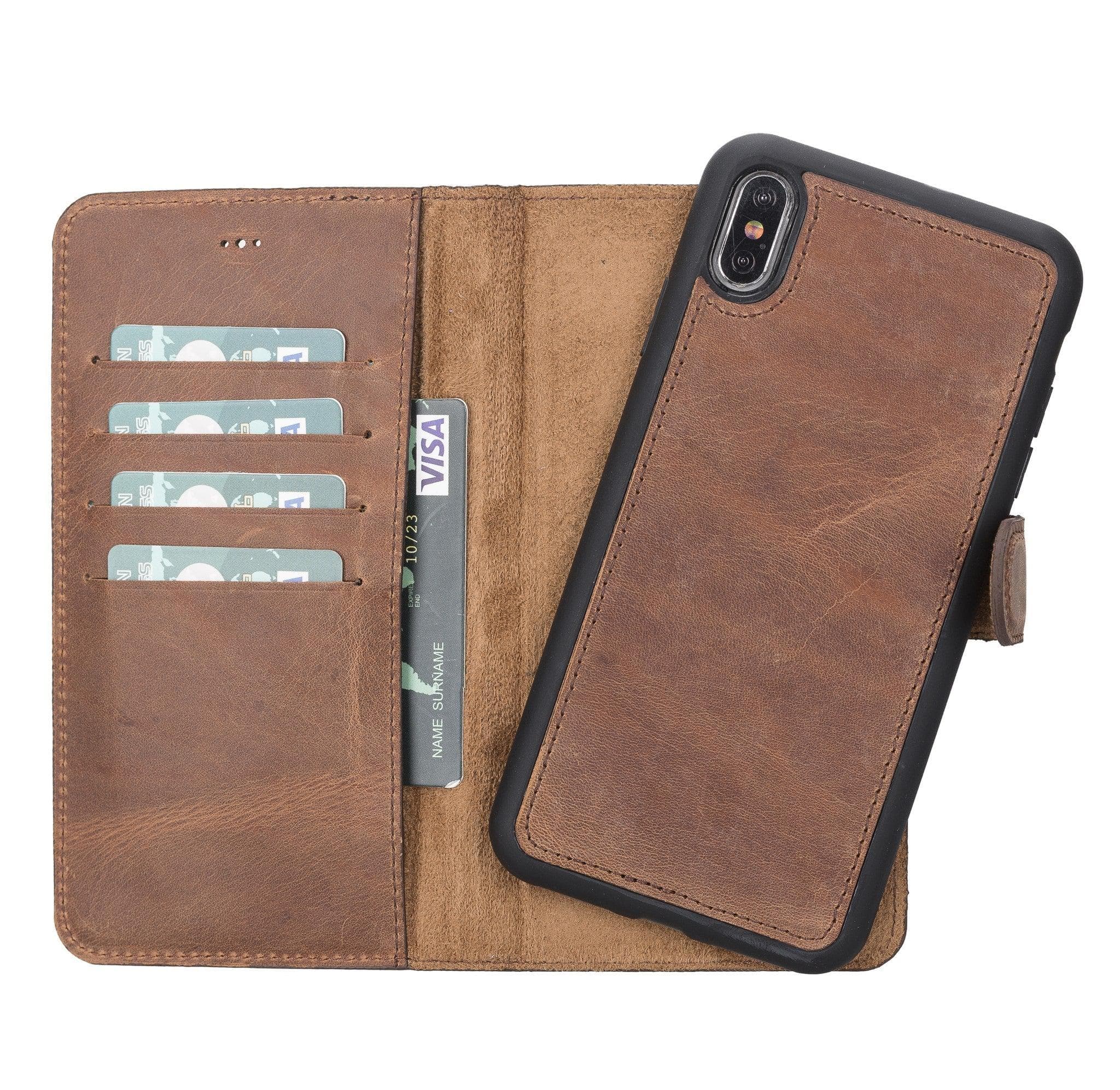 Magic Leather iPhone XS Max Detachable Wallet Case