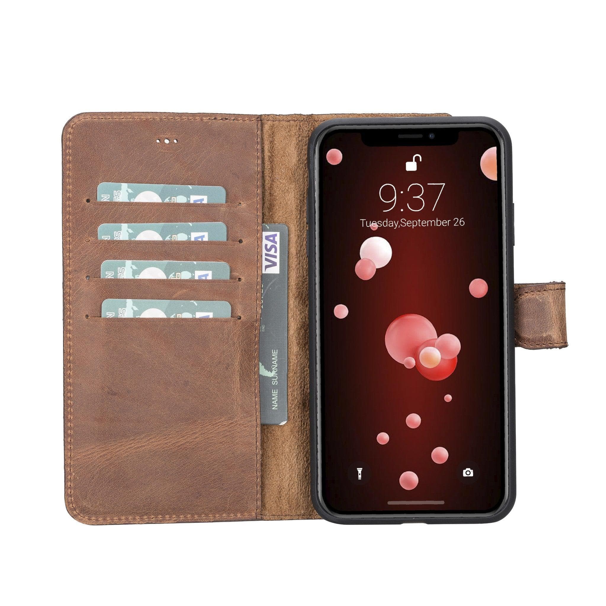 Magic Leather iPhone XS Max Detachable Wallet Case