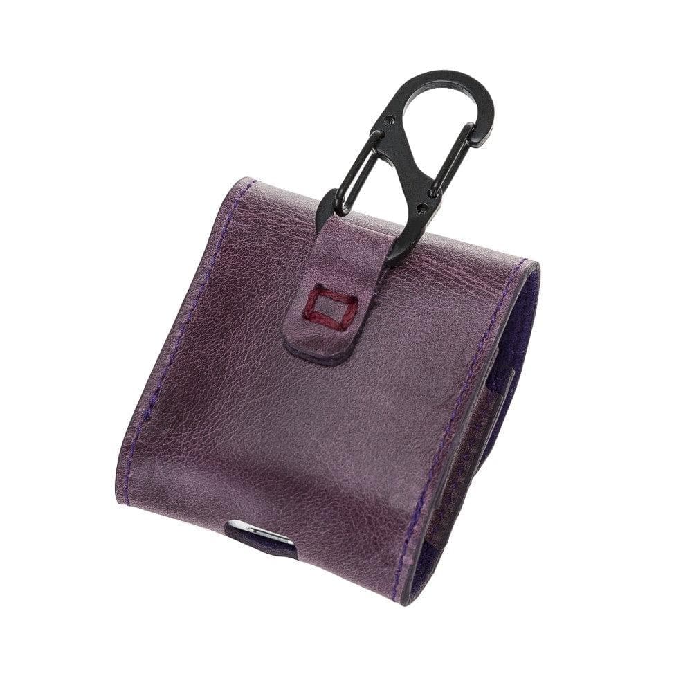 Mai Magnet AirPods 1 and AirPods 2 Leather Case with Hook