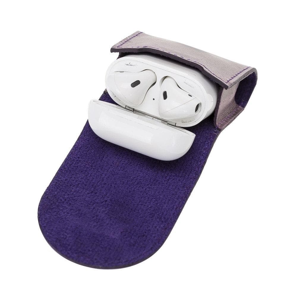 Mai Magnet AirPods Pro 1 and AirPods Pro 2 Leather Case with Hook