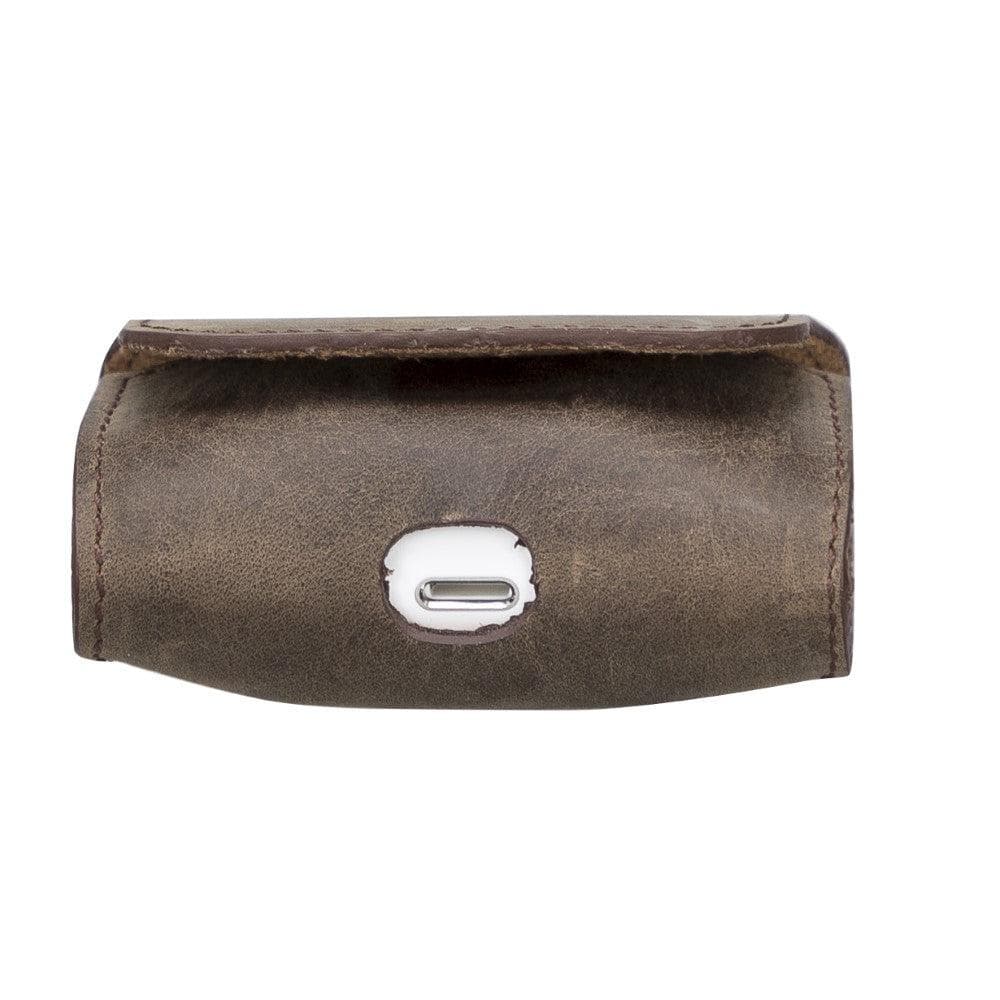 Mai Magnet AirPods 1 and AirPods 2 Leather Case with Hook