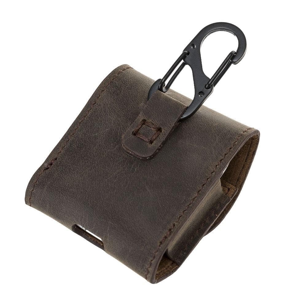 Mai Magnet AirPods Pro 1 and AirPods Pro 2 Leather Case with Hook