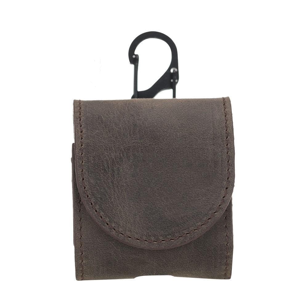 Mai Magnet AirPods 1 and AirPods 2 Leather Case with Hook