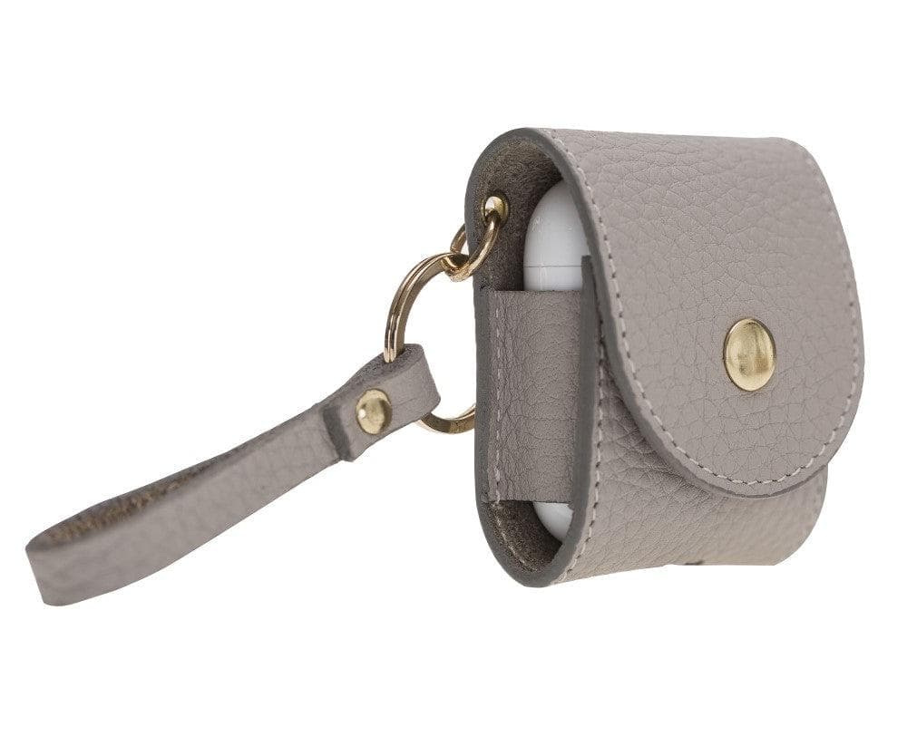 Mai Magnet AirPods 1 and AirPods 2 Leather Case with Hook