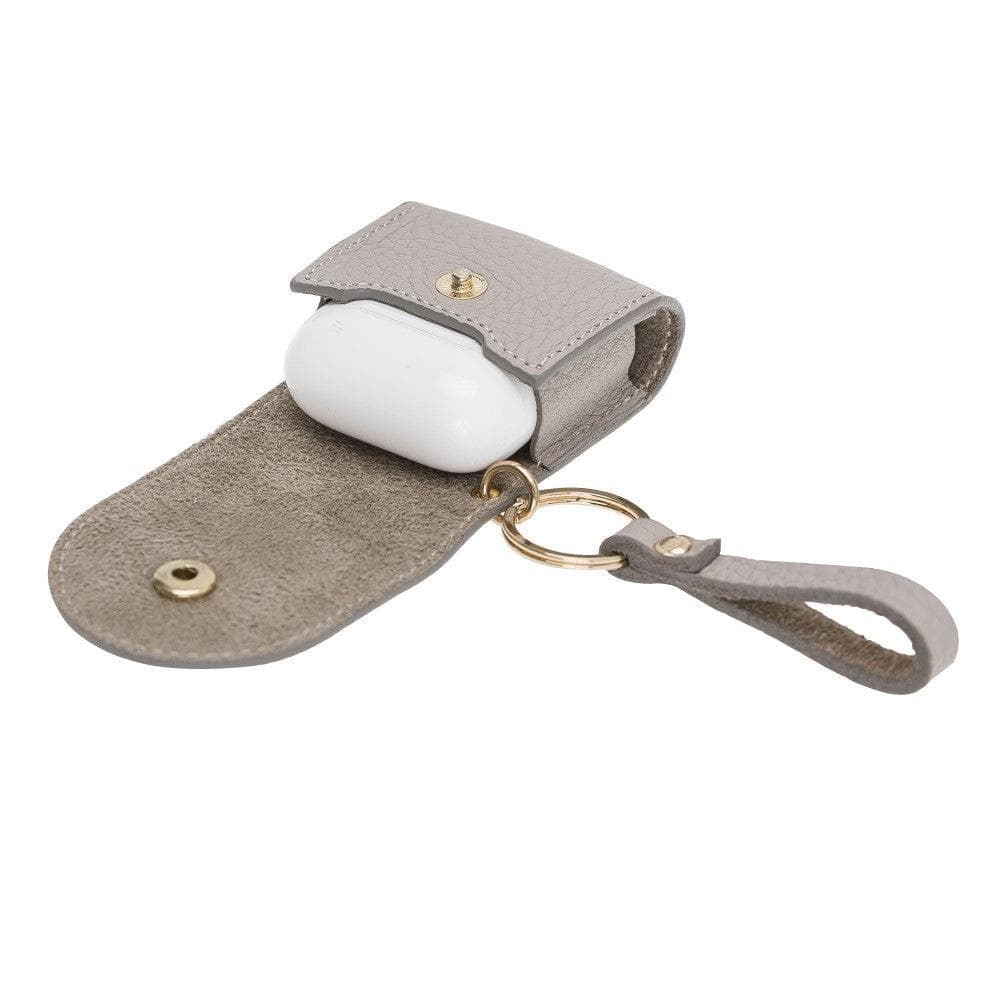 Mai Magnet AirPods Pro 1 and AirPods Pro 2 Leather Case with Hook