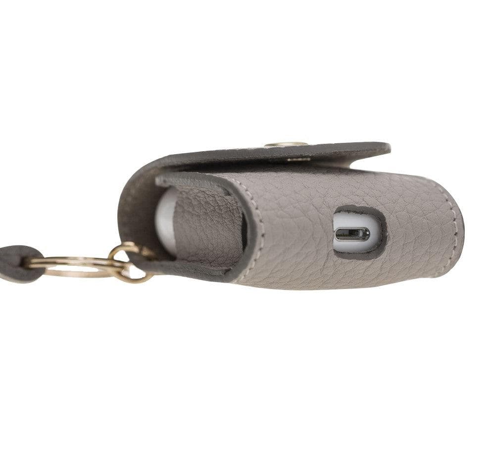 Mai Magnet AirPods Pro 1 and AirPods Pro 2 Leather Case with Hook